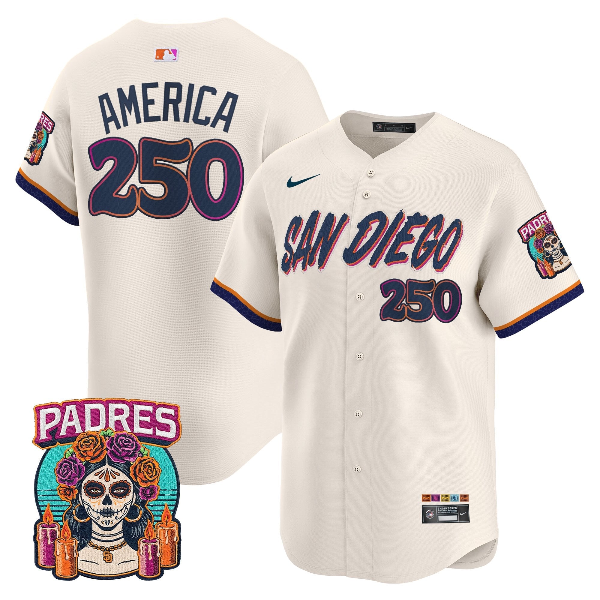 Men's San Diego Padres 2026 City Connect Vapor Premier Limited Jersey - All Stitched