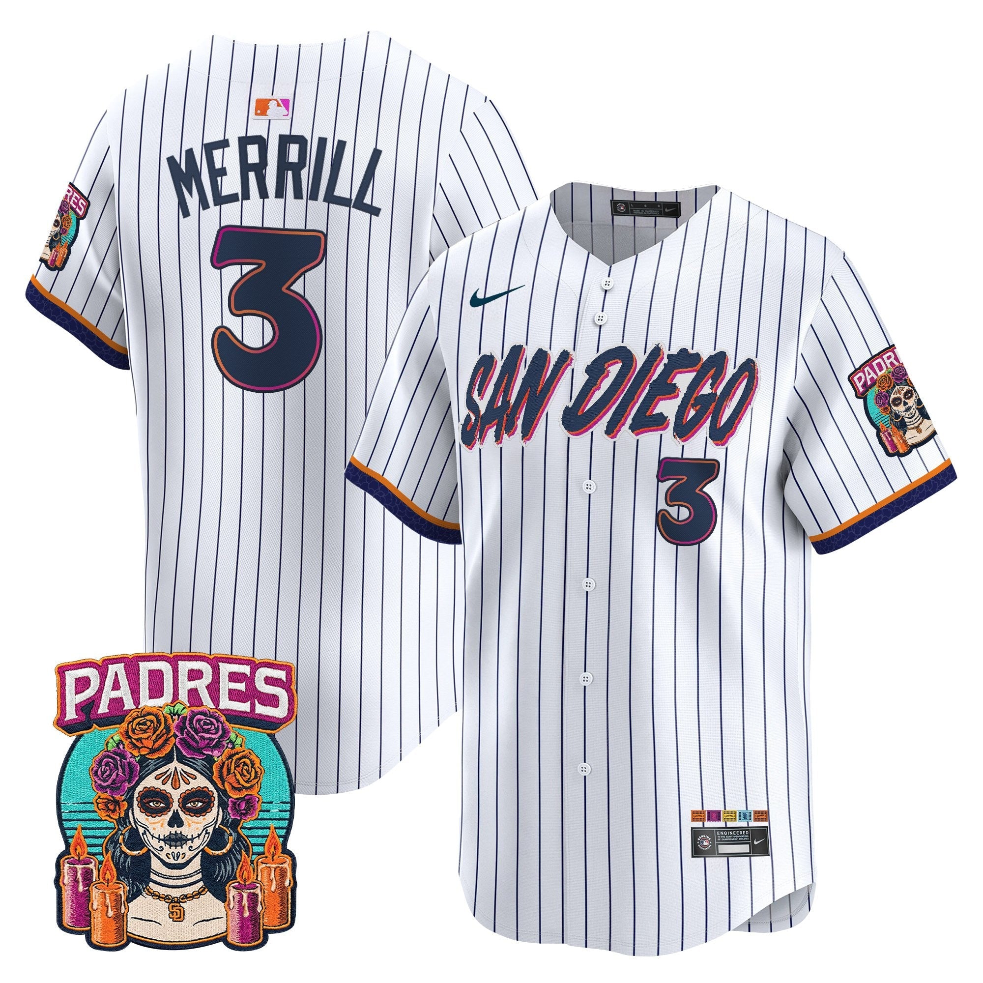 Men's San Diego Padres 2026 City Connect Vapor Premier Limited Jersey - All Stitched