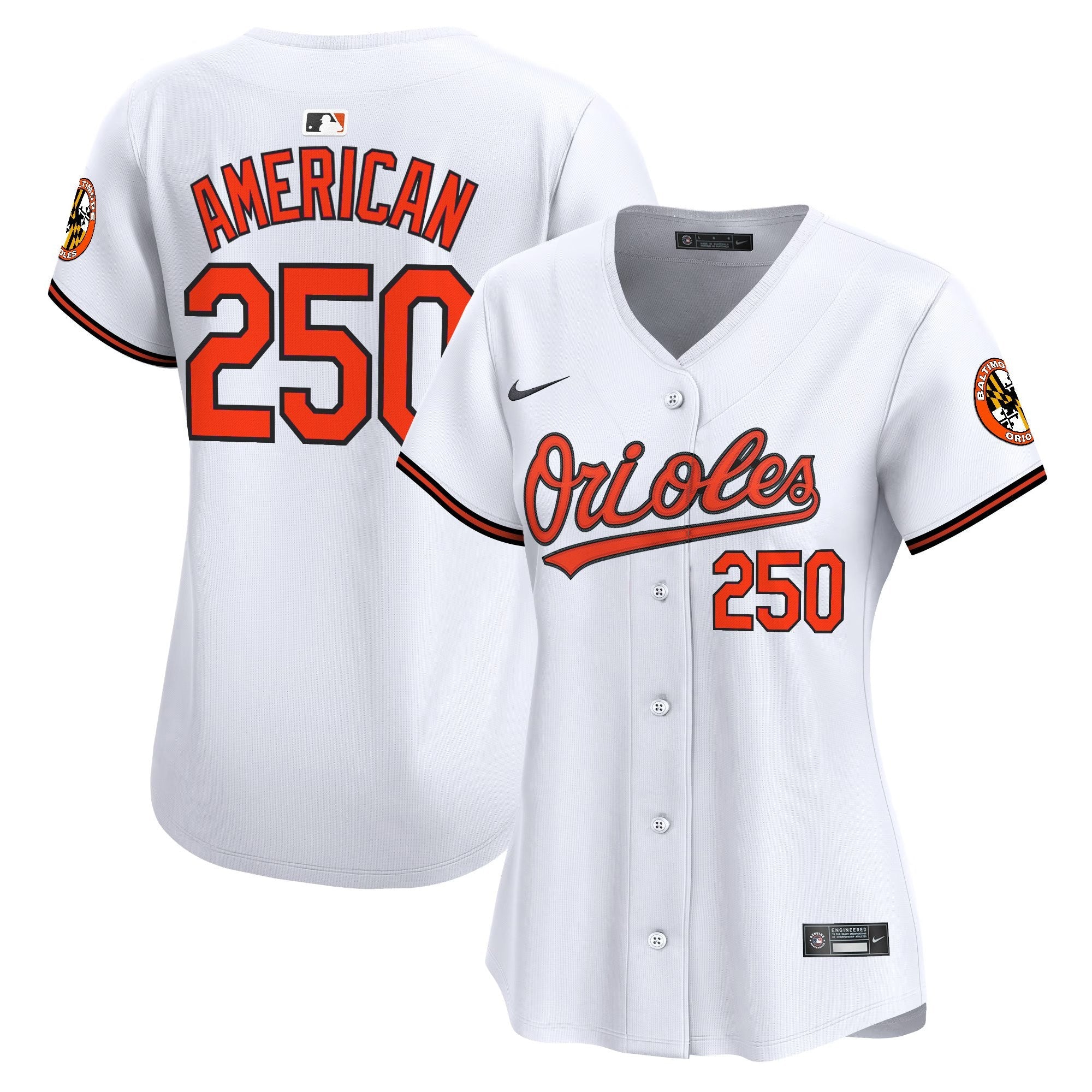 Women's Baltimore Orioles 2026 Vapor Premier Limited Jersey - All Stitched