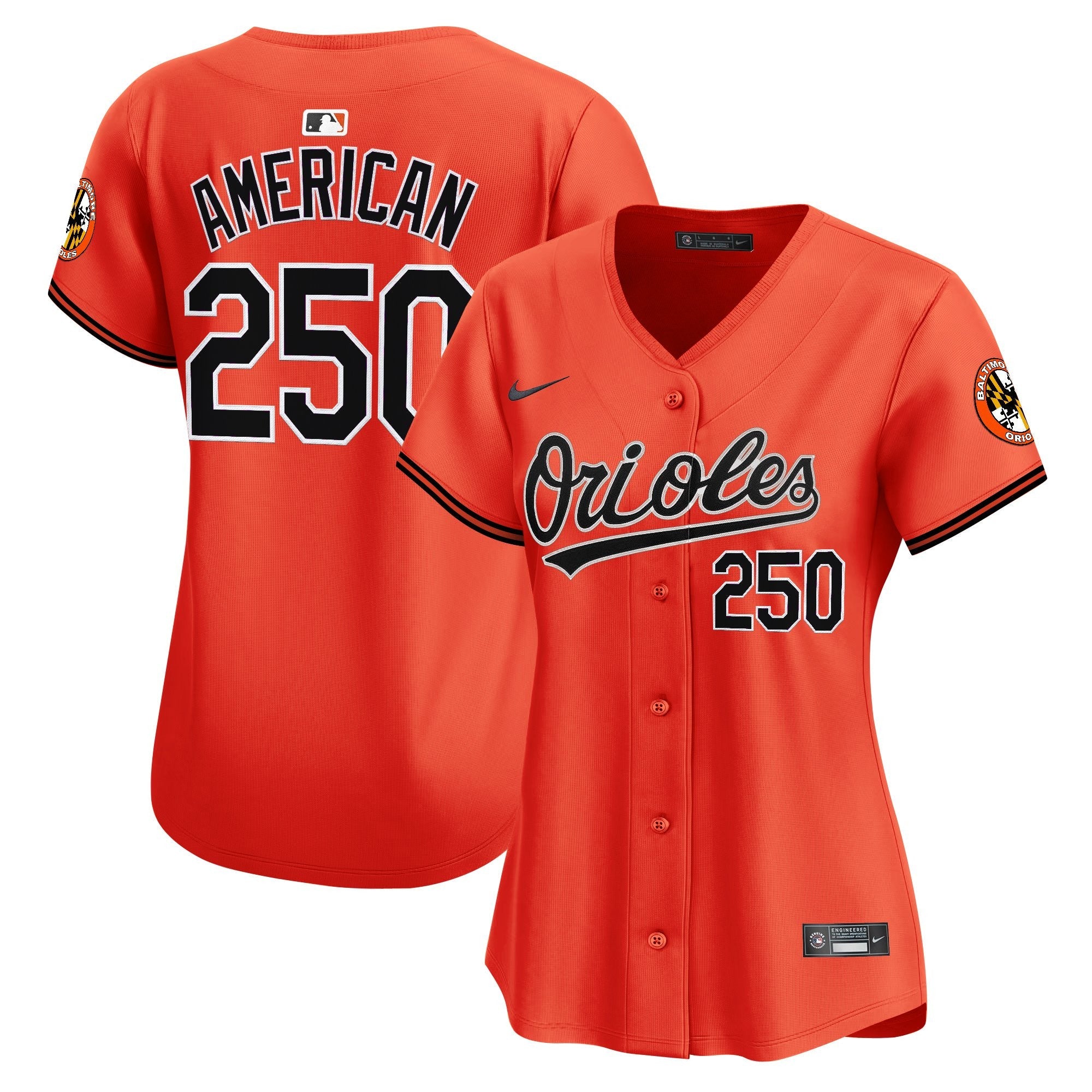Women's Baltimore Orioles 2026 Vapor Premier Limited Jersey - All Stitched