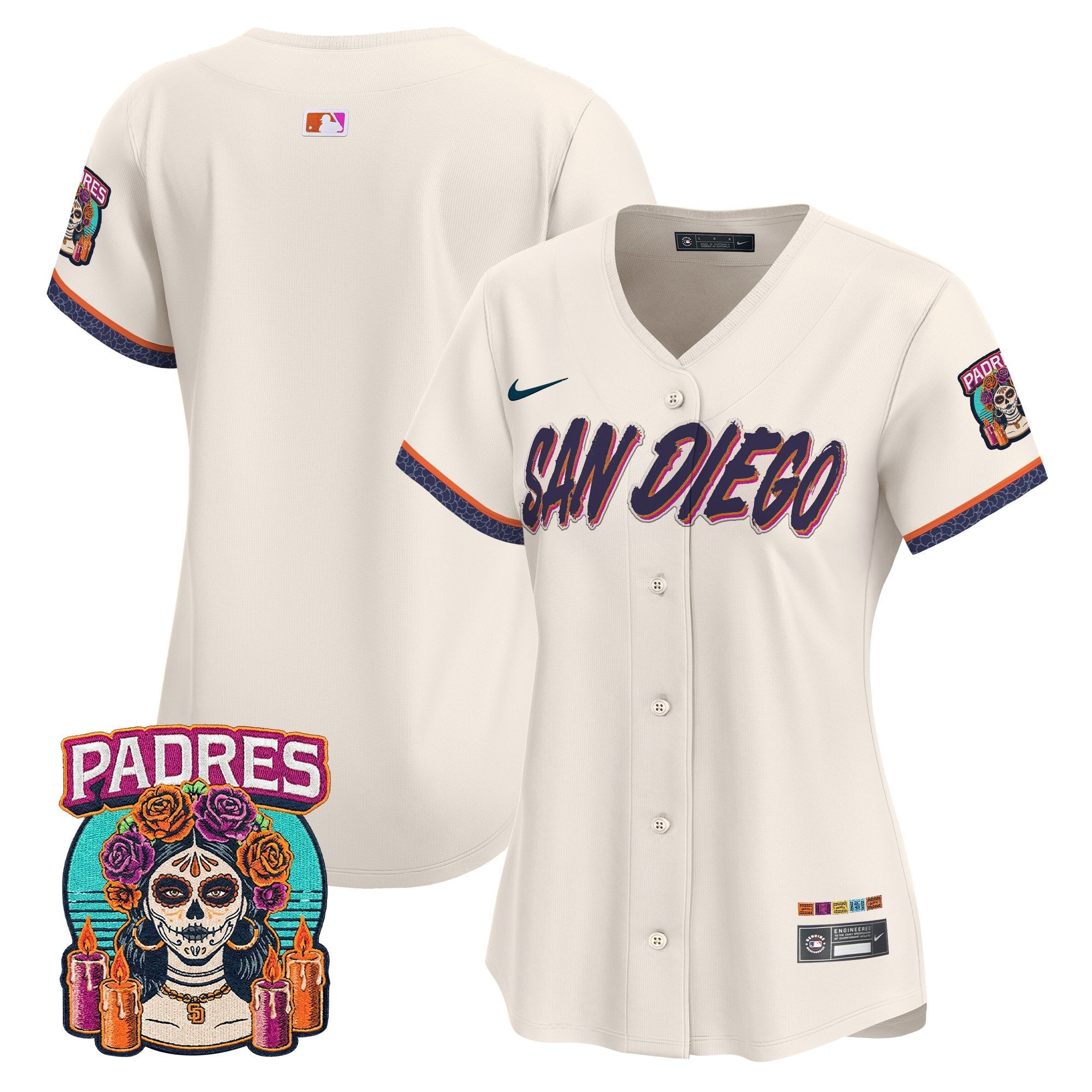 Women's San Diego Padres 2026 City Connect Vapor Premier Limited Jersey - All Stitched