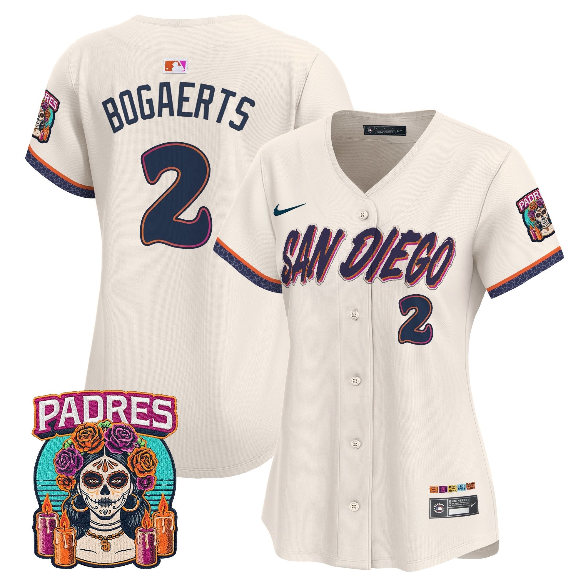 Women's San Diego Padres 2026 City Connect Vapor Premier Limited Jersey - All Stitched