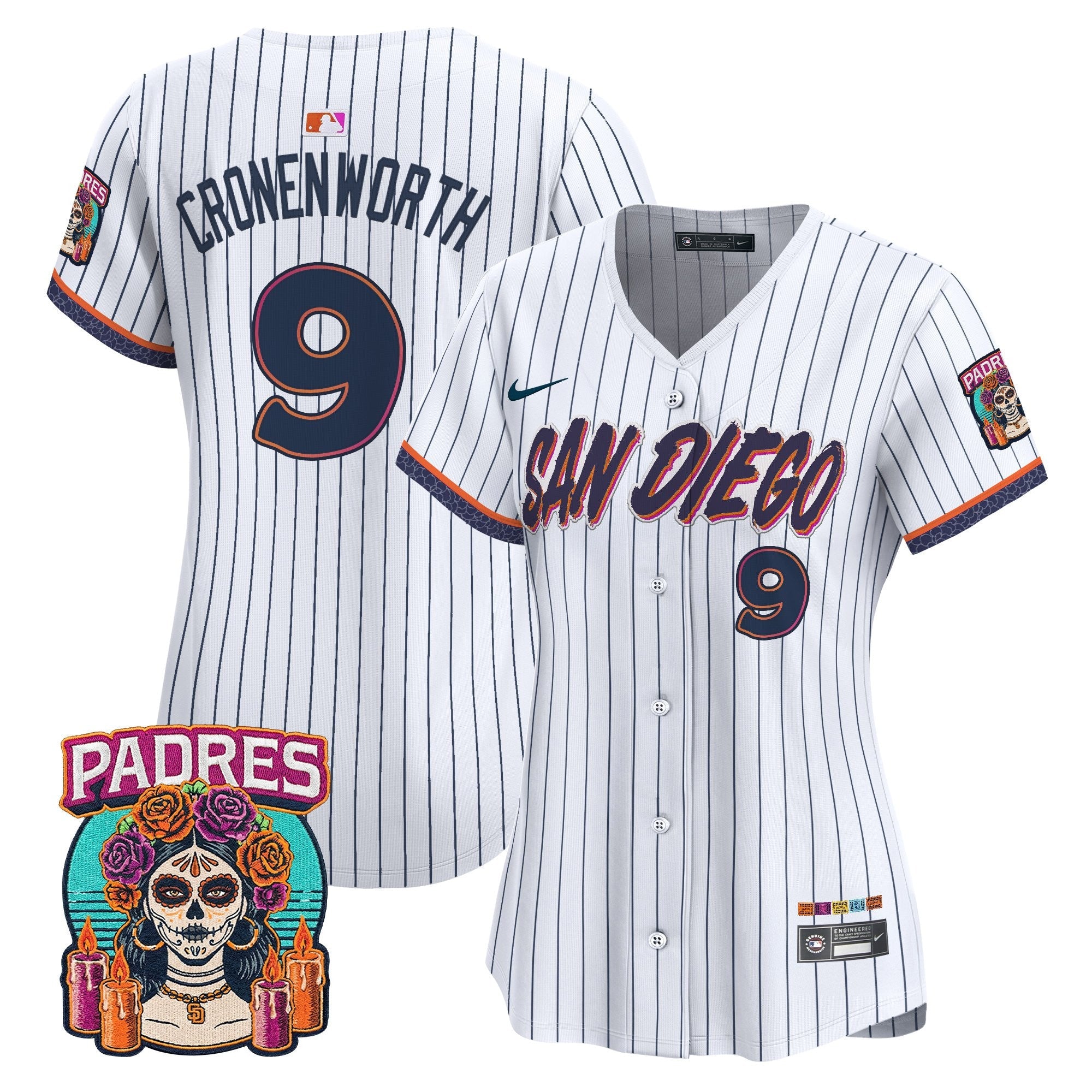 Women's San Diego Padres 2026 City Connect Vapor Premier Limited Jersey - All Stitched