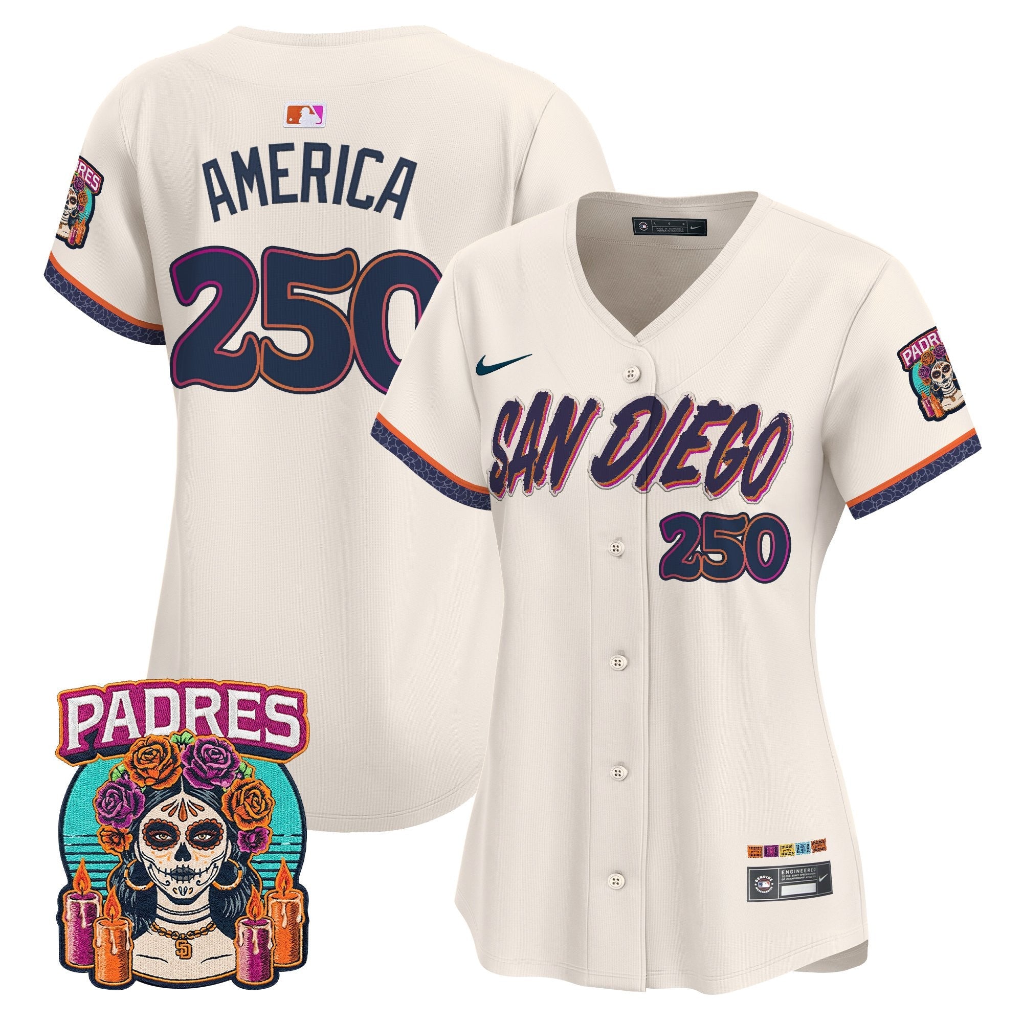 Women's San Diego Padres 2026 City Connect Vapor Premier Limited Jersey - All Stitched