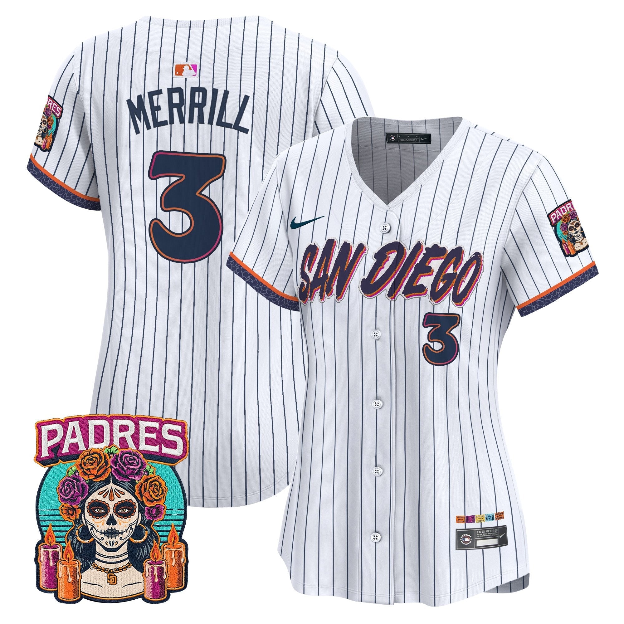 Women's San Diego Padres 2026 City Connect Vapor Premier Limited Jersey - All Stitched