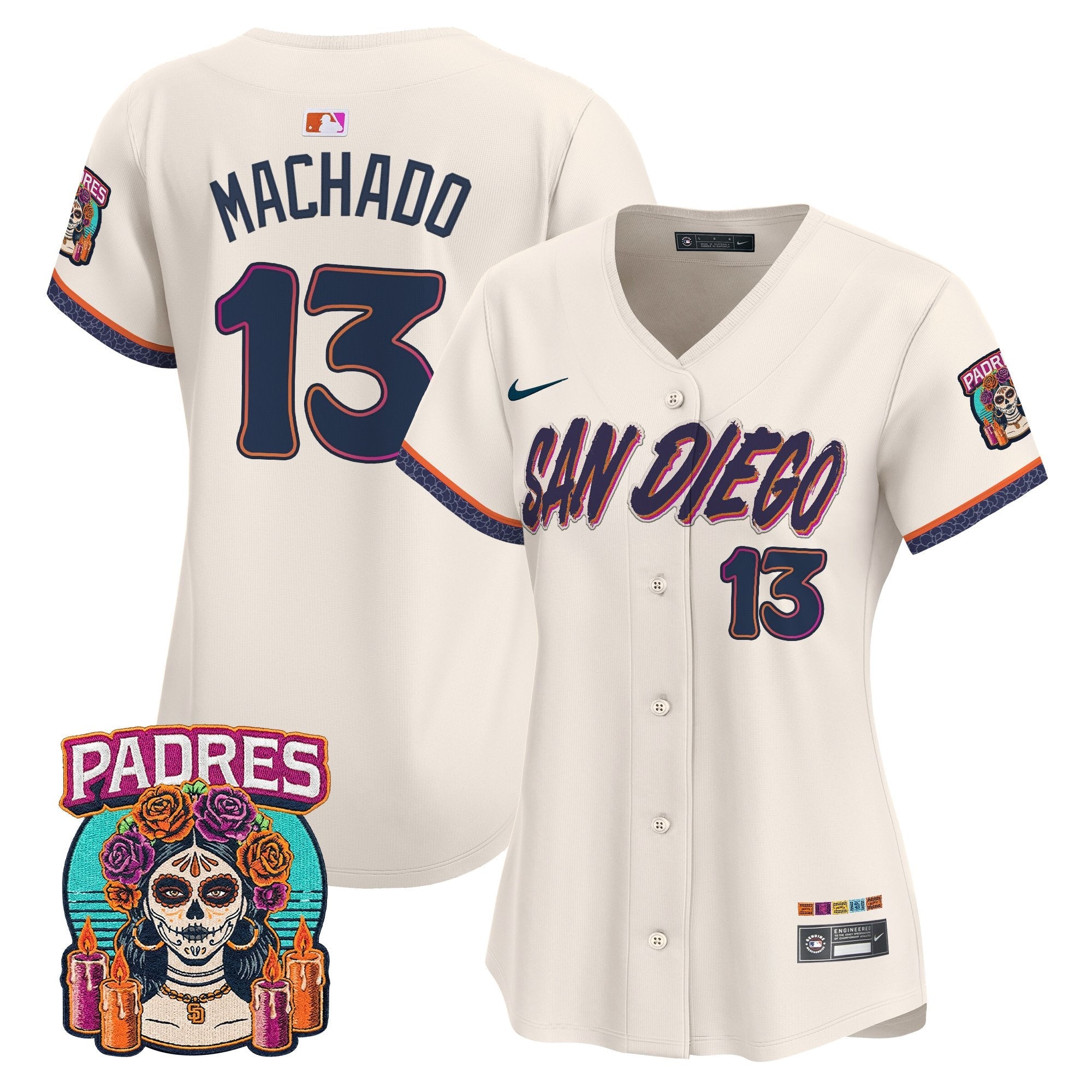 Women's San Diego Padres 2026 City Connect Vapor Premier Limited Jersey - All Stitched