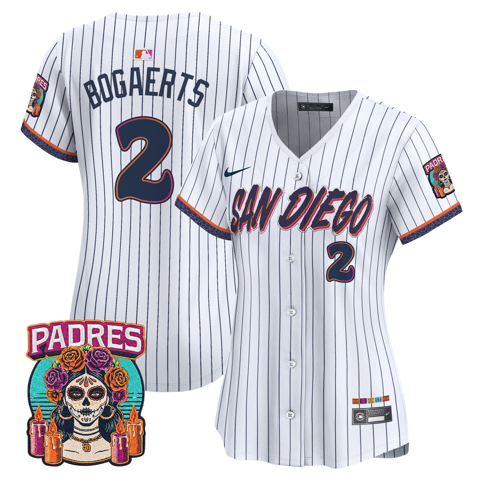 Women's San Diego Padres 2026 City Connect Vapor Premier Limited Jersey - All Stitched