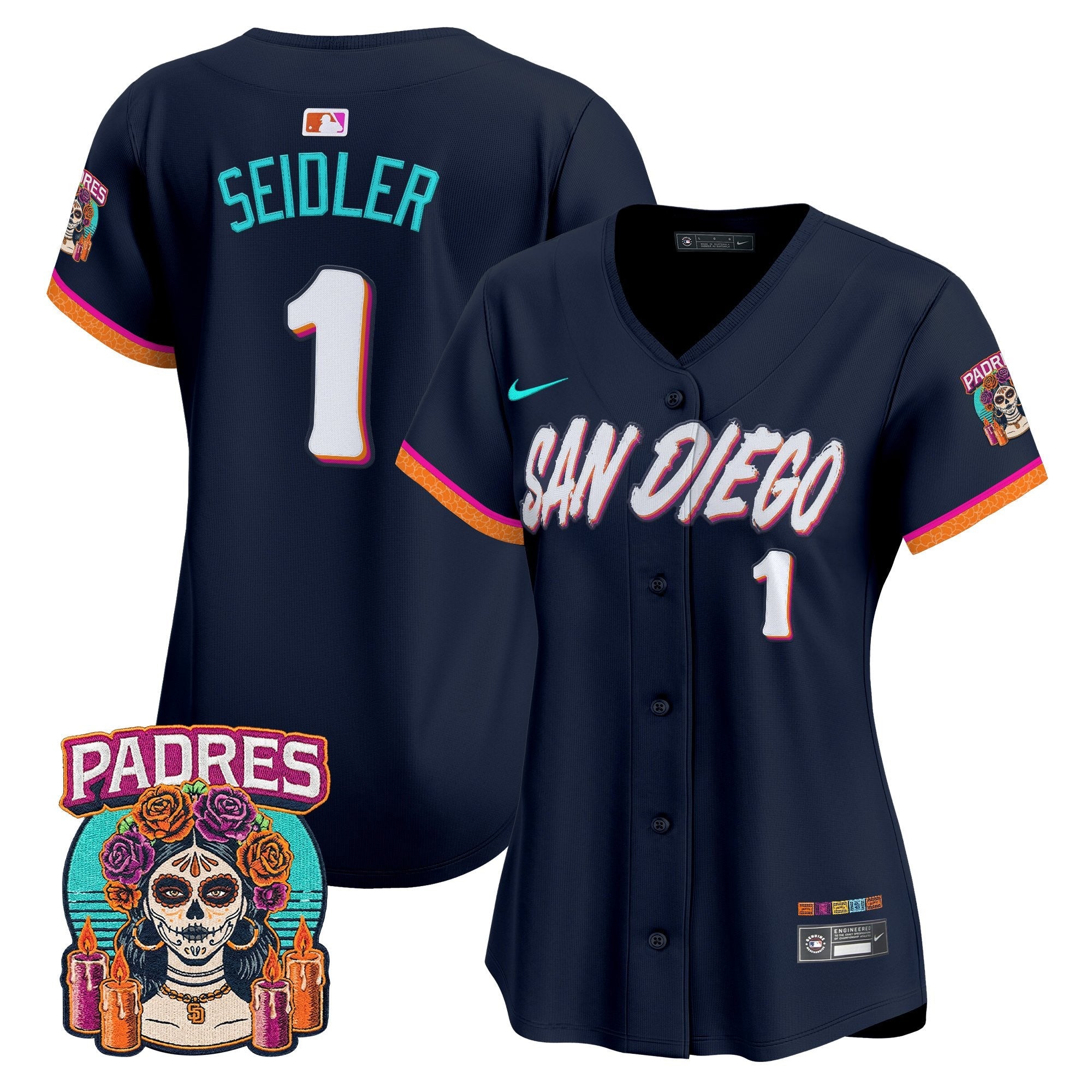 Women's San Diego Padres 2026 City Connect Vapor Premier Limited Jersey - All Stitched