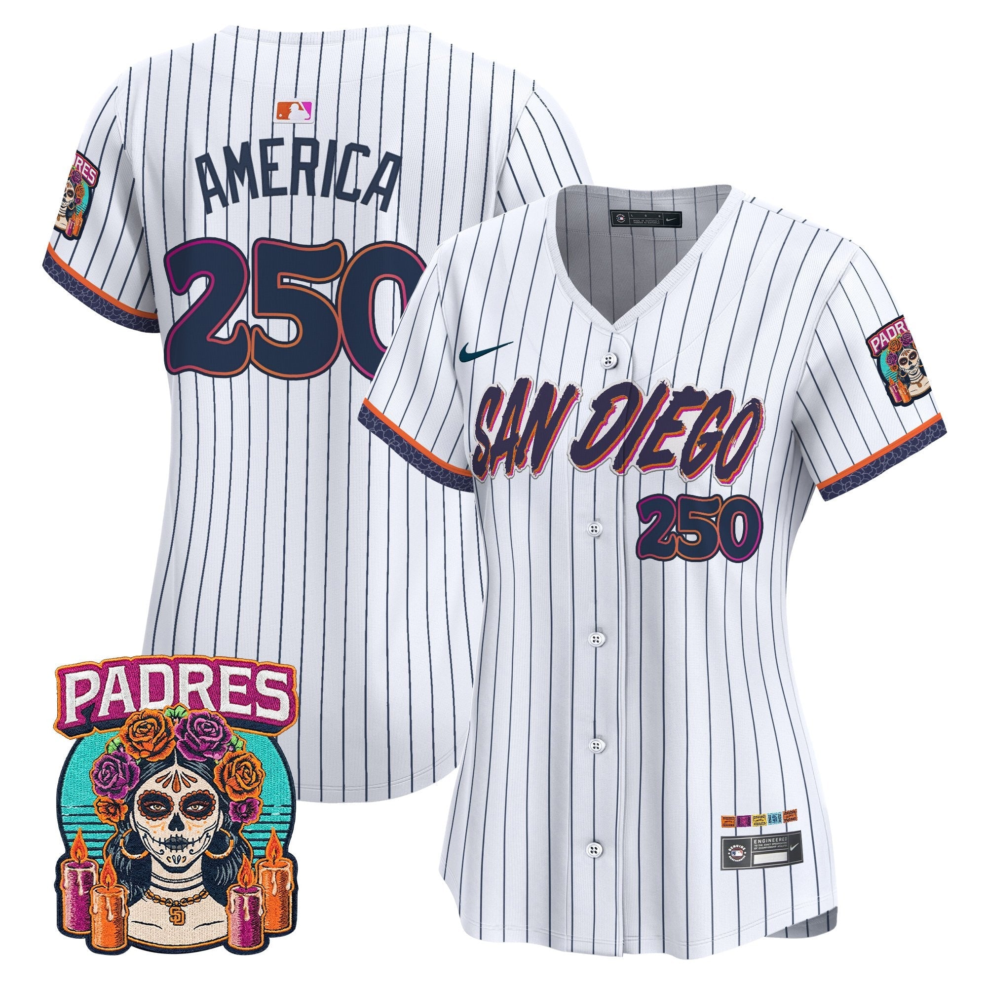 Women's San Diego Padres 2026 City Connect Vapor Premier Limited Jersey - All Stitched