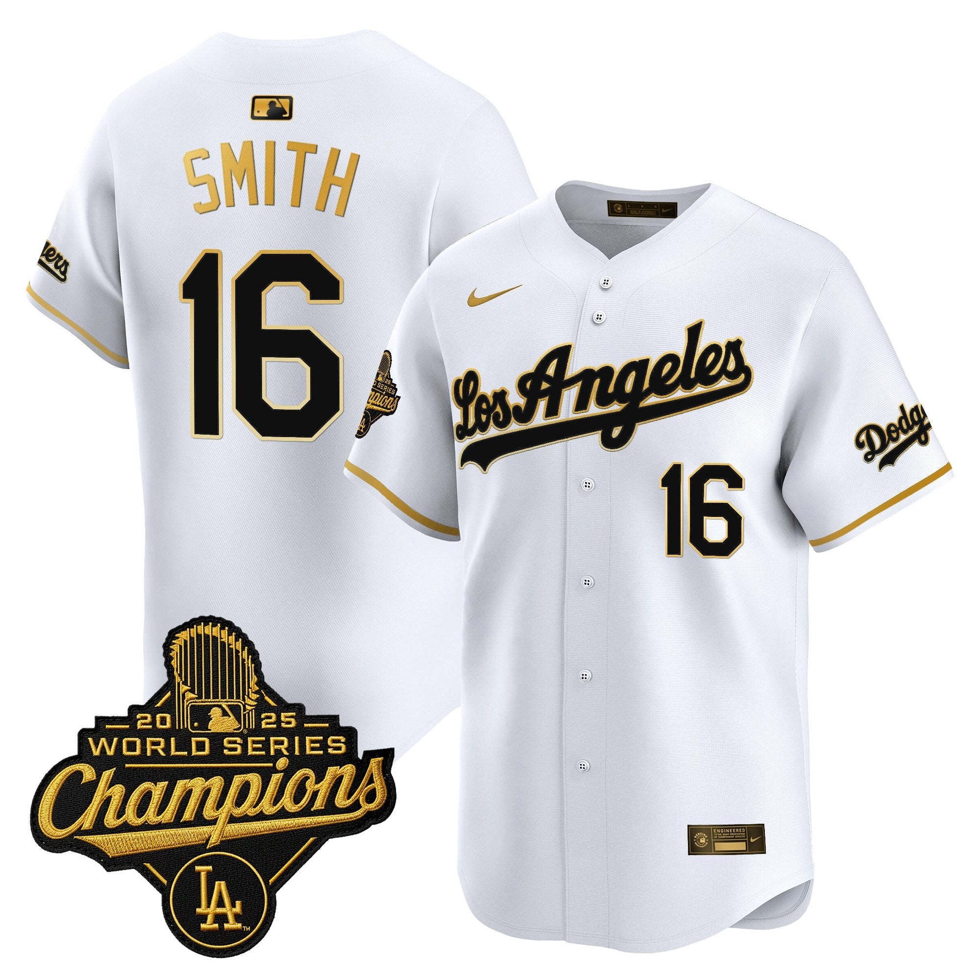 Men's Dodgers 2026 Vapor Premier Limited Jersey - World Series Champions Edition - All Stitched
