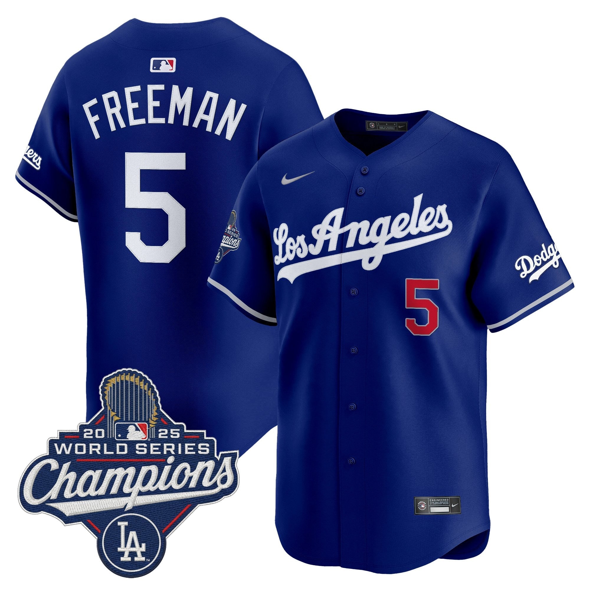 Men's Dodgers 2026 Vapor Premier Limited Jersey - World Series Champions Edition - All Stitched