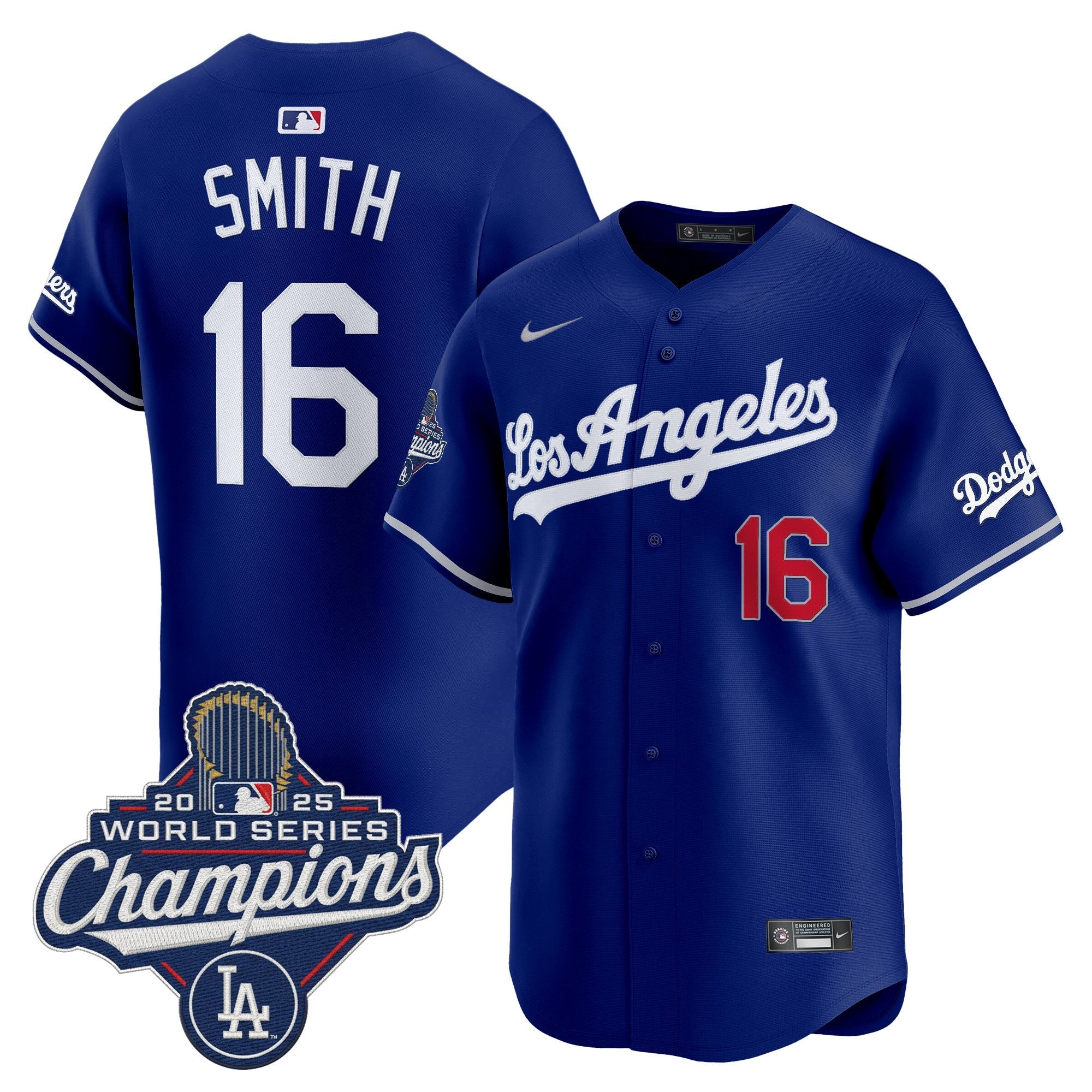 Men's Dodgers 2026 Vapor Premier Limited Jersey - World Series Champions Edition - All Stitched