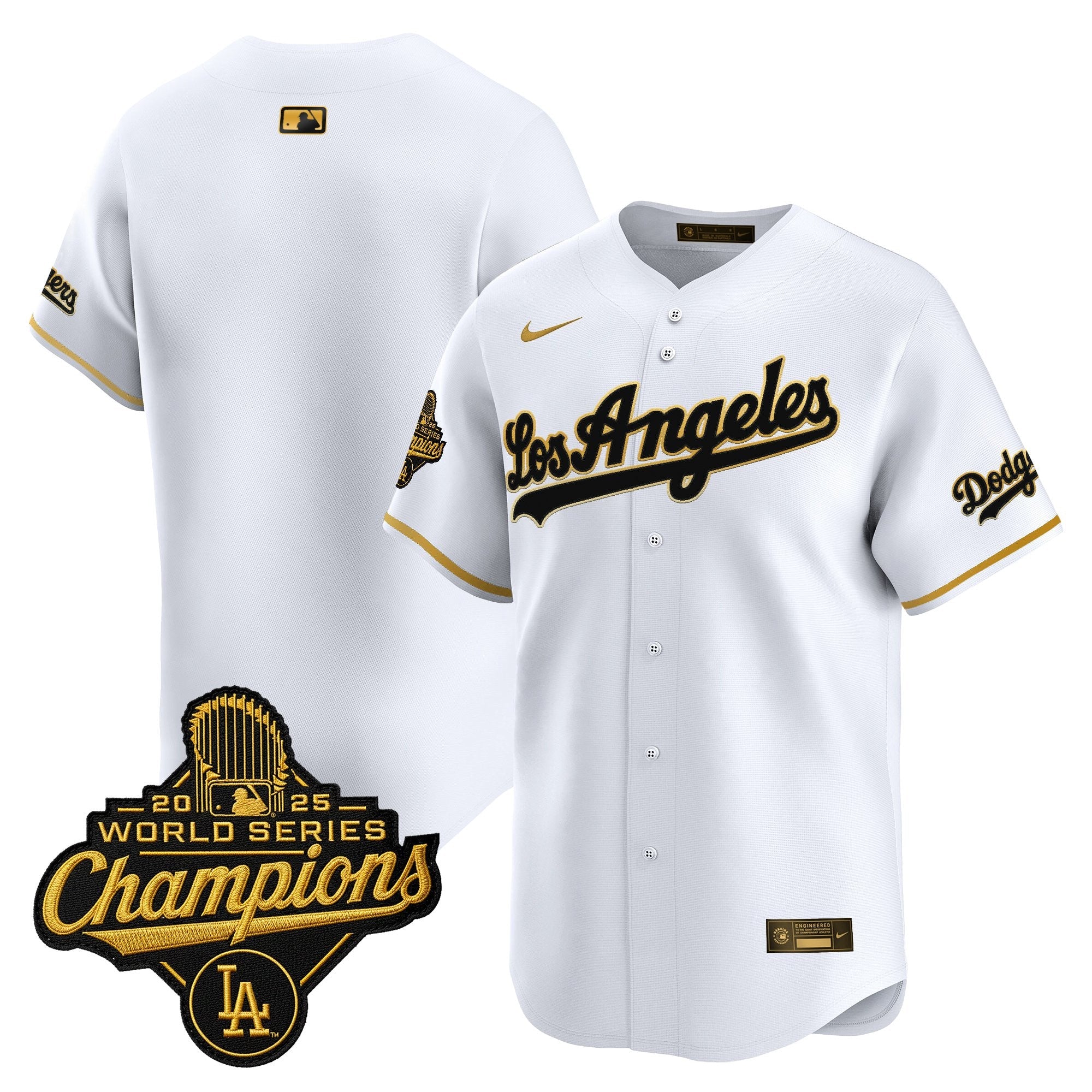 Men's Dodgers 2026 Vapor Premier Limited Jersey - World Series Champions Edition - All Stitched