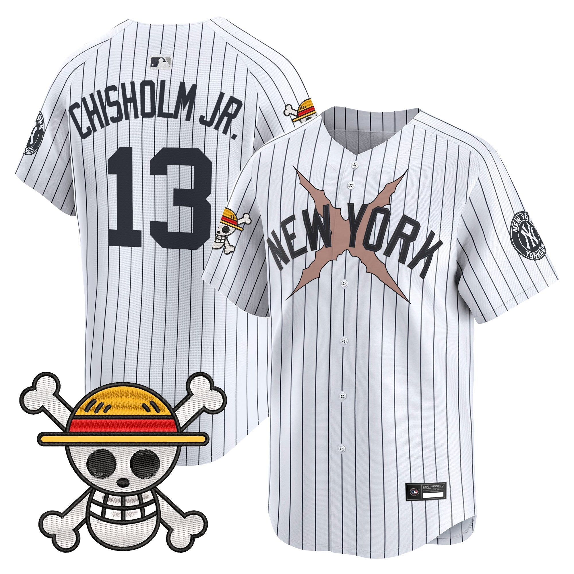 Men's New York Yankees x One Piece Vapor Premier Limited Jersey - Stitched