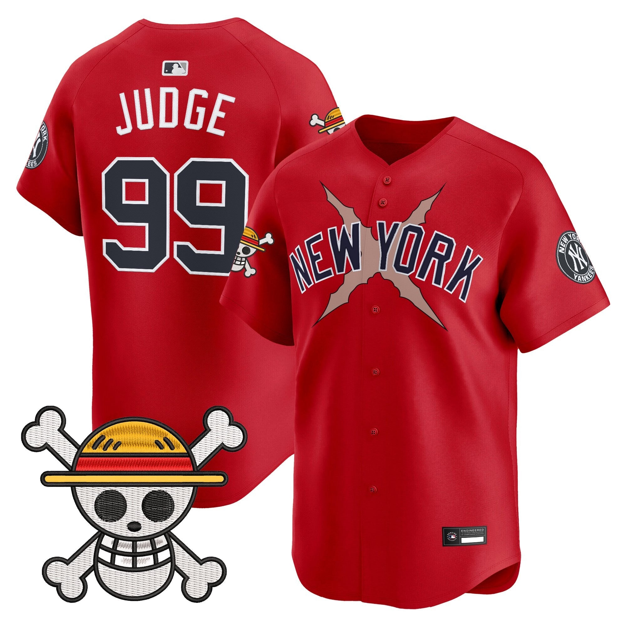 Men's New York Yankees x One Piece Vapor Premier Limited Jersey - Stitched