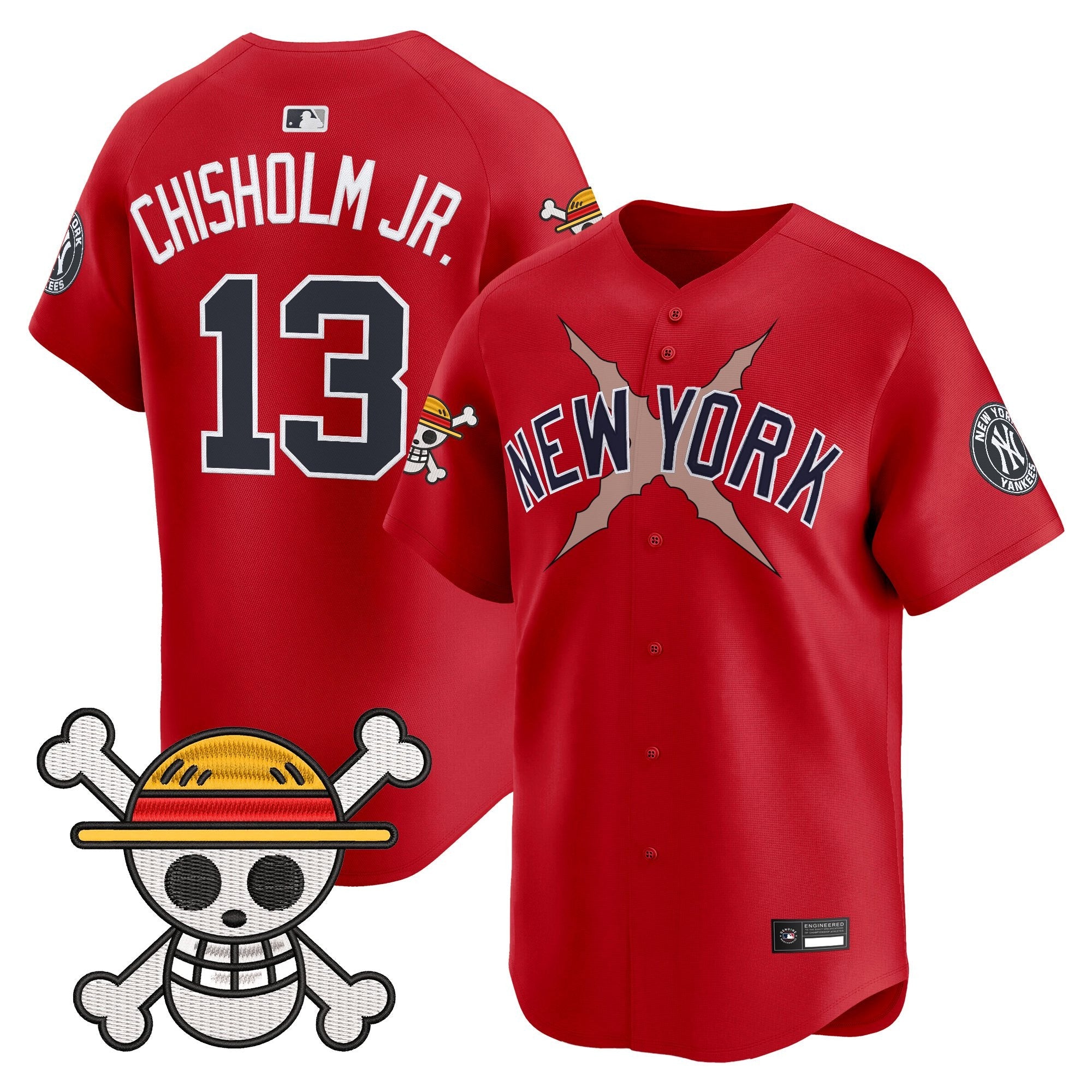 Men's New York Yankees x One Piece Vapor Premier Limited Jersey - Stitched