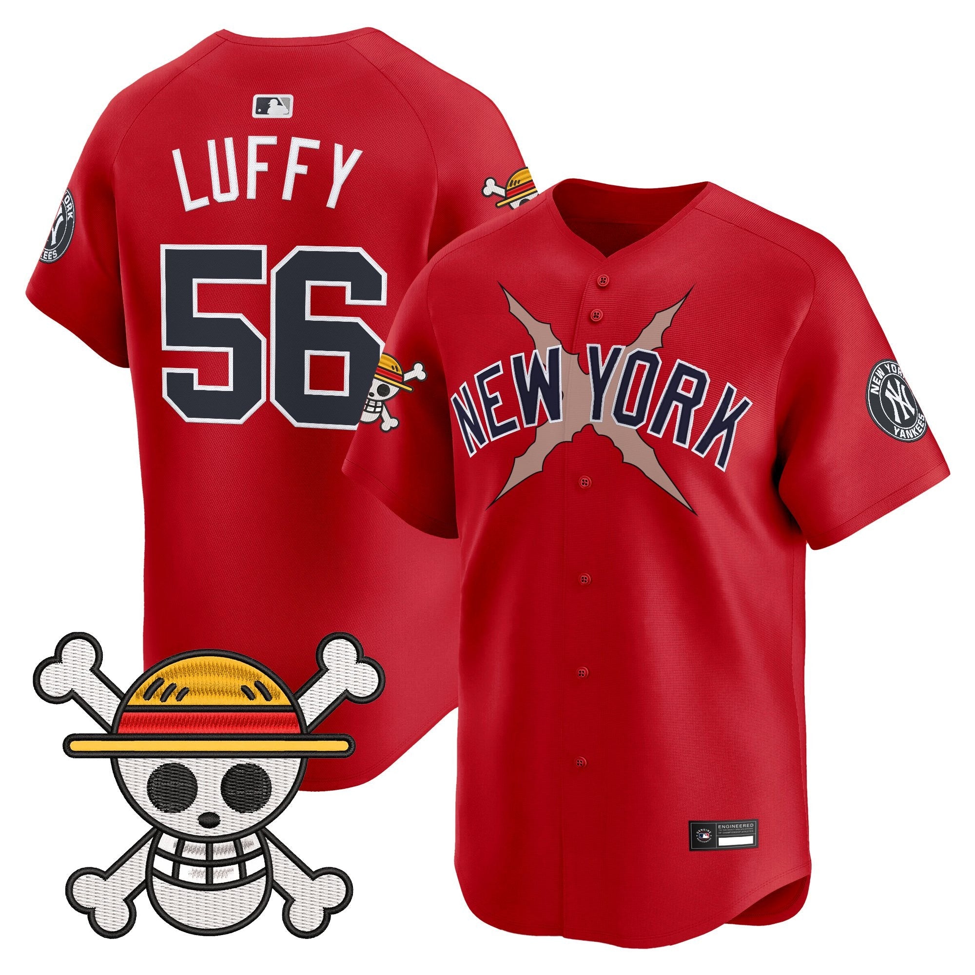 Men's New York Yankees x One Piece Vapor Premier Limited Jersey - Stitched