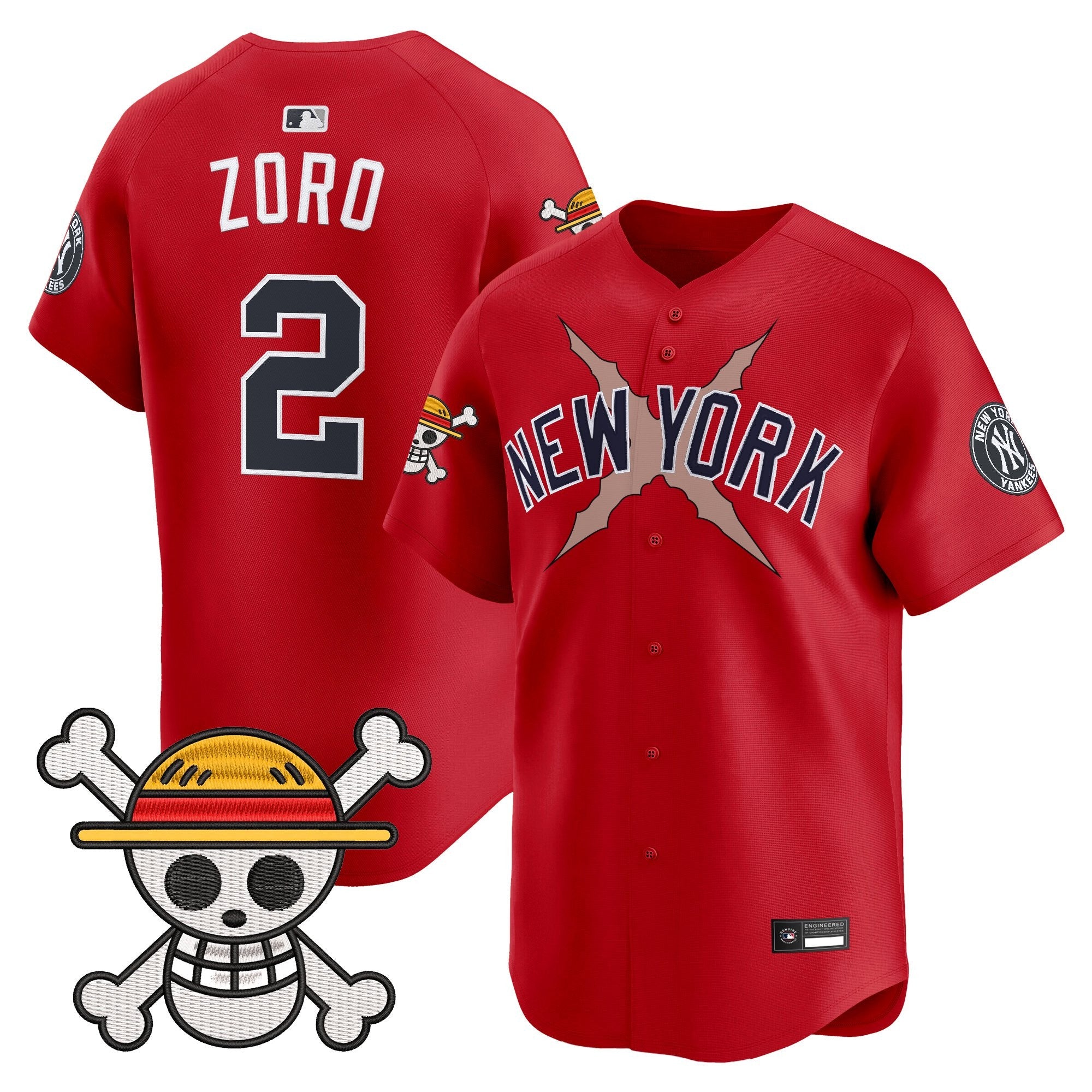 Men's New York Yankees x One Piece Vapor Premier Limited Jersey - Stitched
