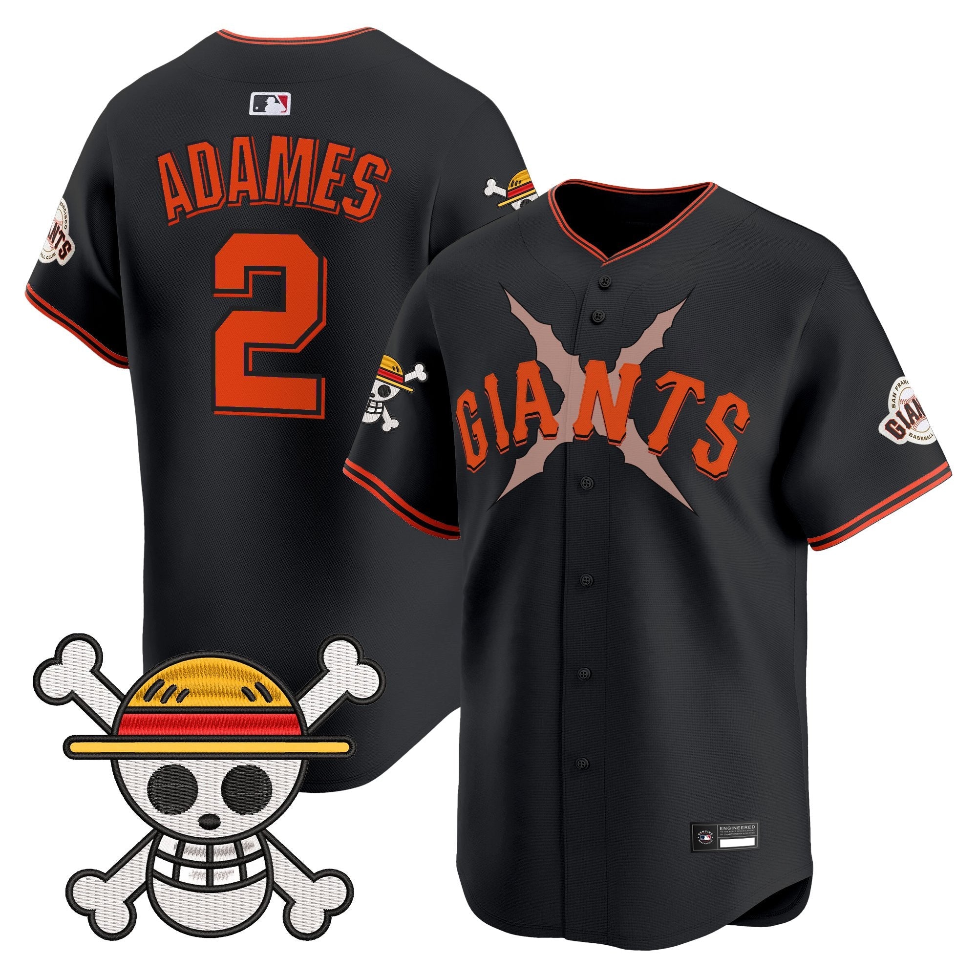 Men's San Francisco Giants x One Piece Vapor Premier Limited Jersey - Stitched