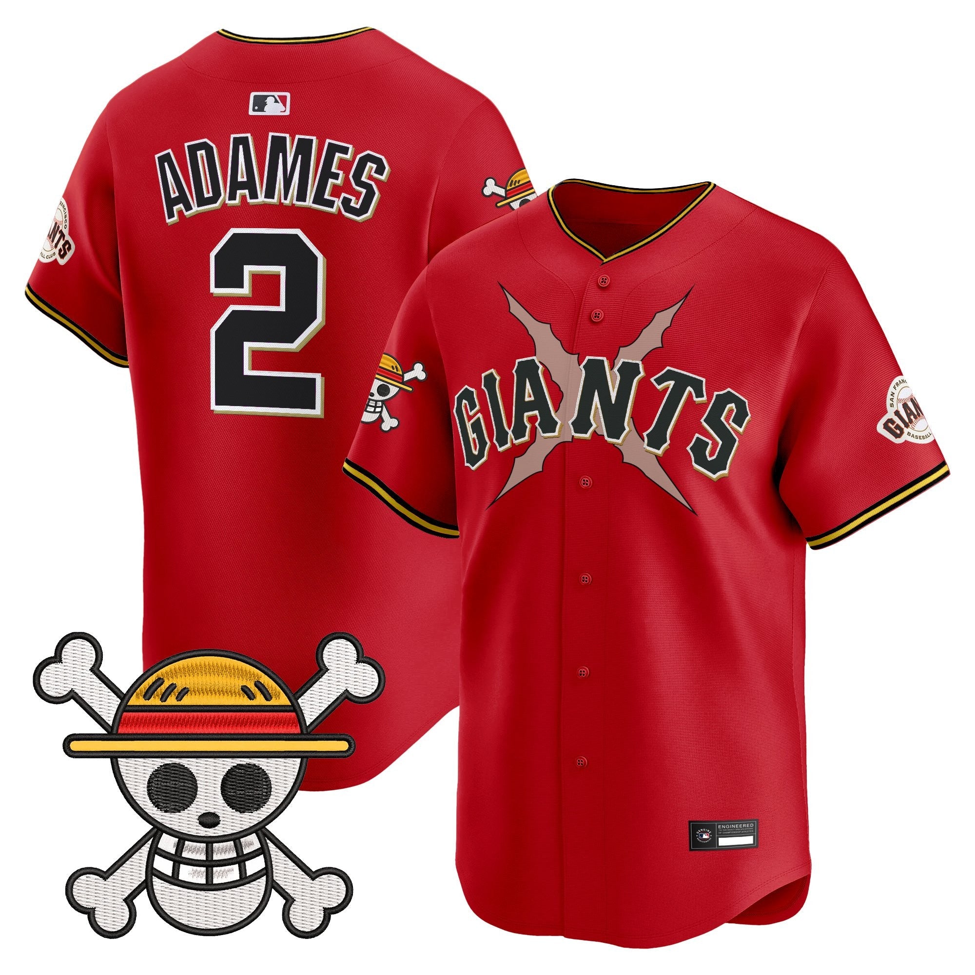 Men's San Francisco Giants x One Piece Vapor Premier Limited Jersey - Stitched