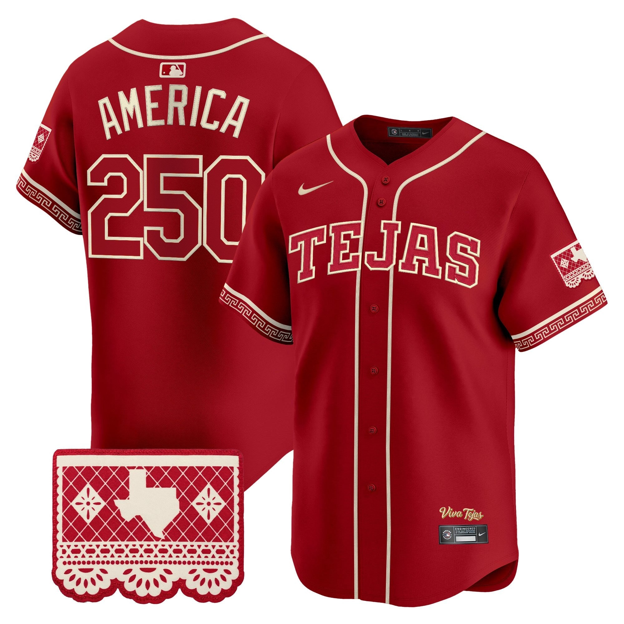 Men's Texas Rangers 2026 City Connect Vapor Premier Limited Jersey - All Stitched