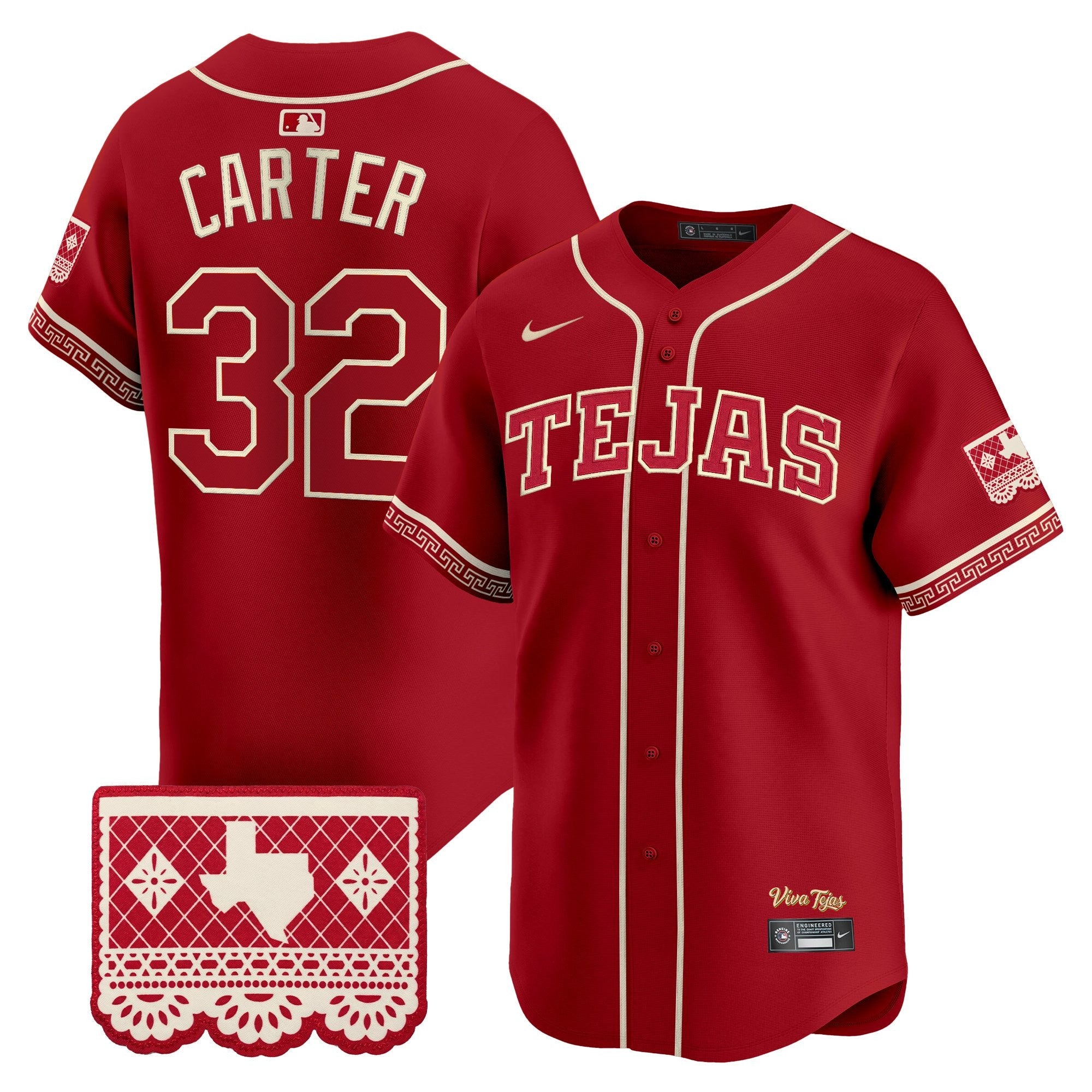 Men's Texas Rangers 2026 City Connect Vapor Premier Limited Jersey - All Stitched