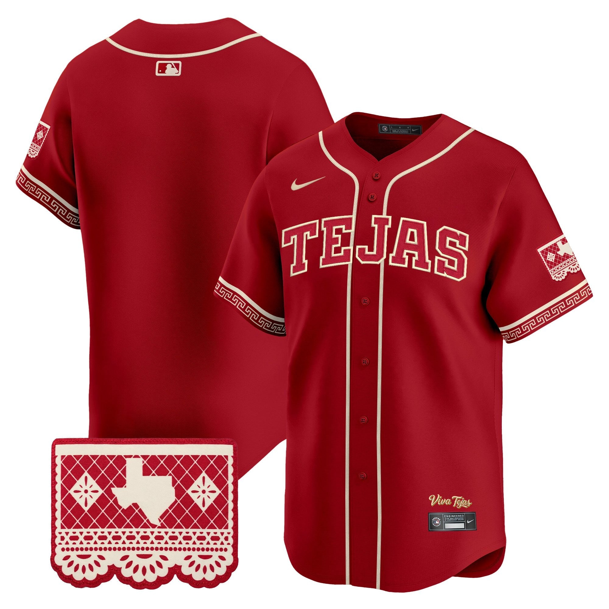 Men's Texas Rangers 2026 City Connect Vapor Premier Limited Jersey - All Stitched