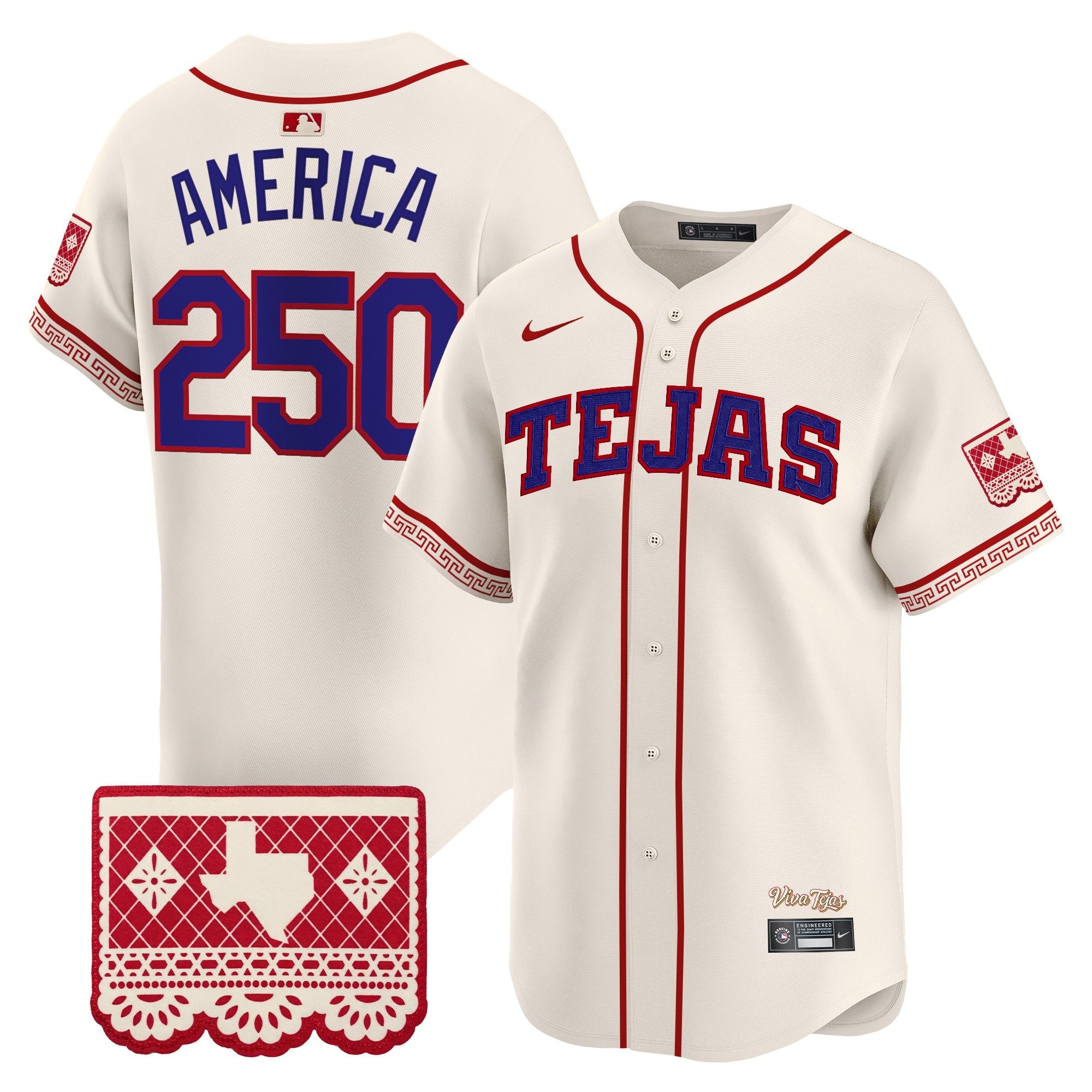 Men's Texas Rangers 2026 City Connect Vapor Premier Limited Jersey - All Stitched