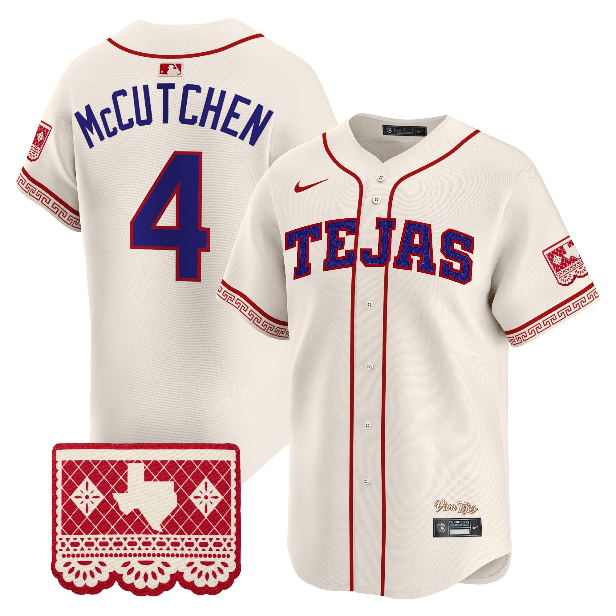 Men's Texas Rangers 2026 City Connect Vapor Premier Limited Jersey - All Stitched