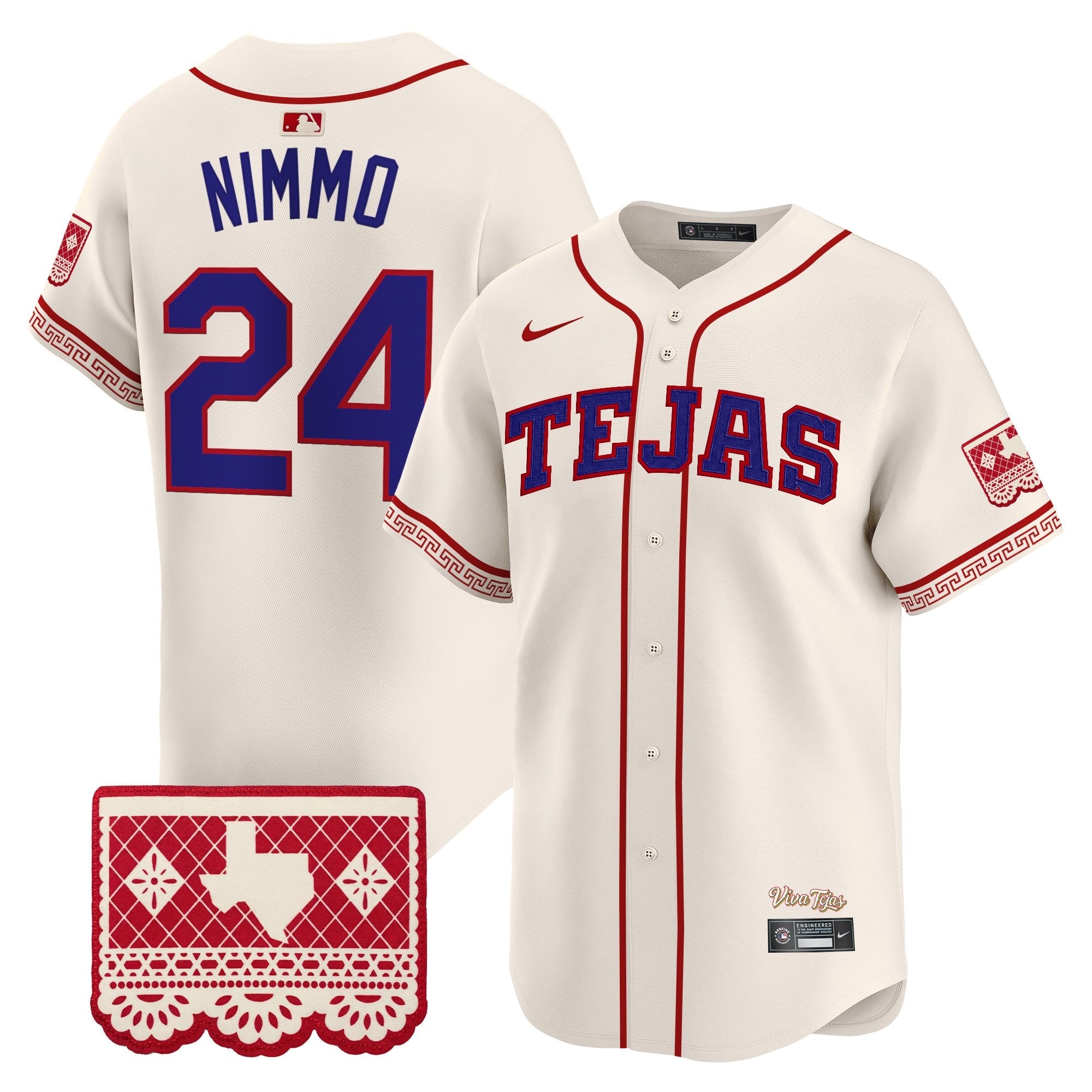 Men's Texas Rangers 2026 City Connect Vapor Premier Limited Jersey - All Stitched