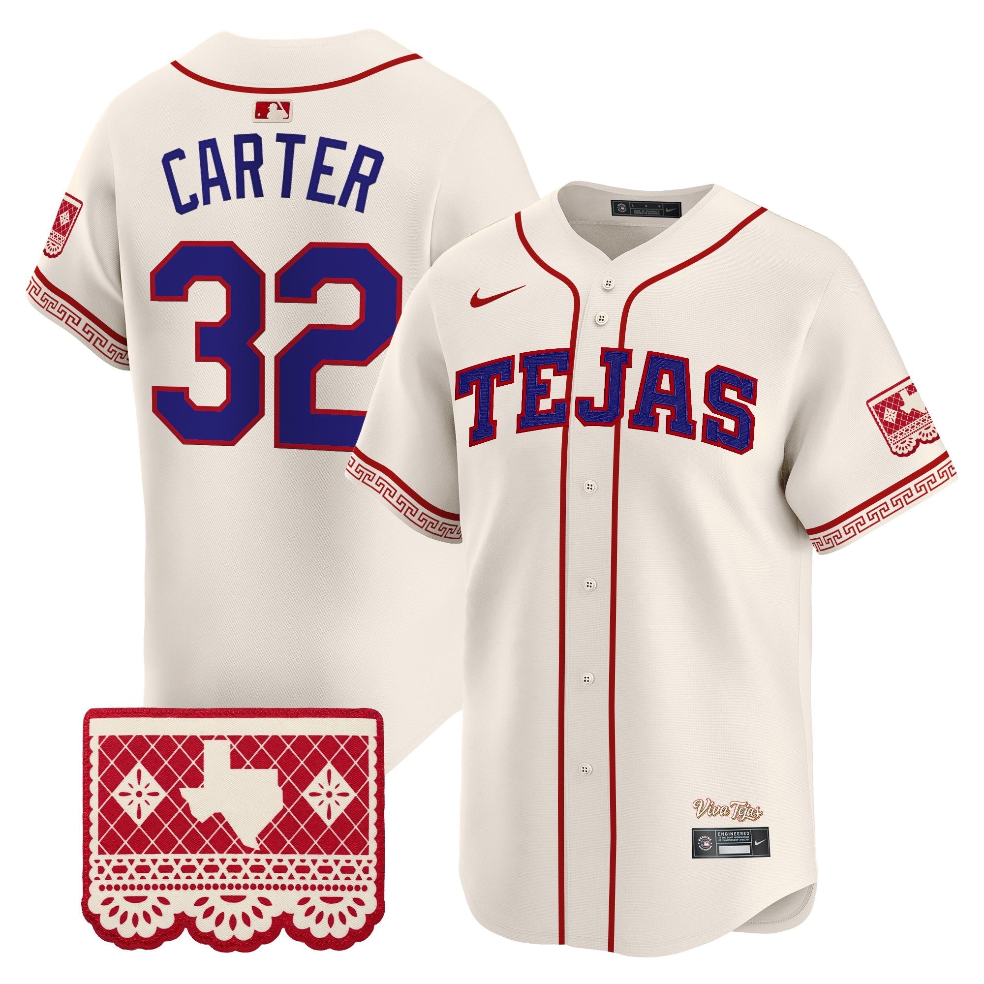 Men's Texas Rangers 2026 City Connect Vapor Premier Limited Jersey - All Stitched
