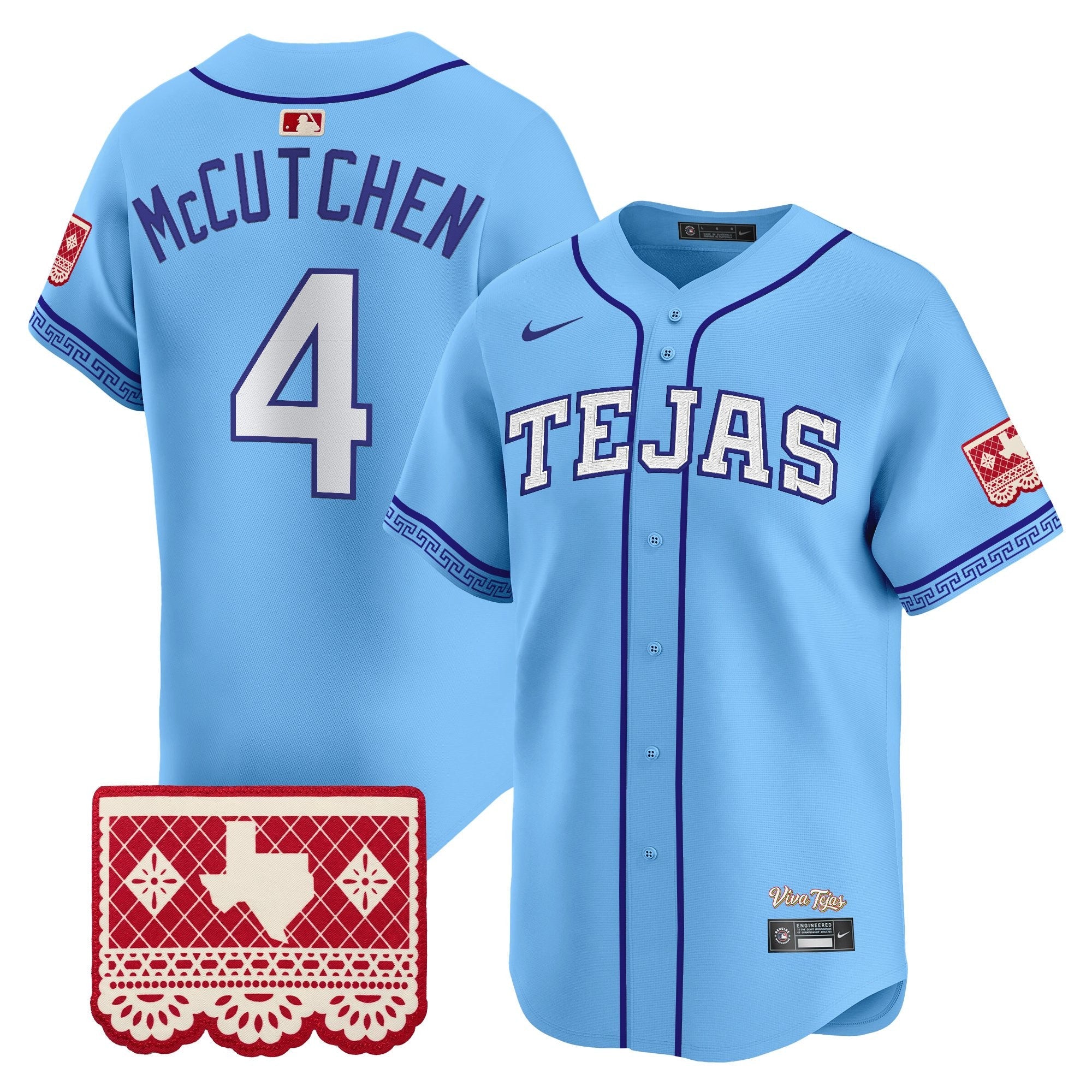 Men's Texas Rangers 2026 City Connect Vapor Premier Limited Jersey - All Stitched