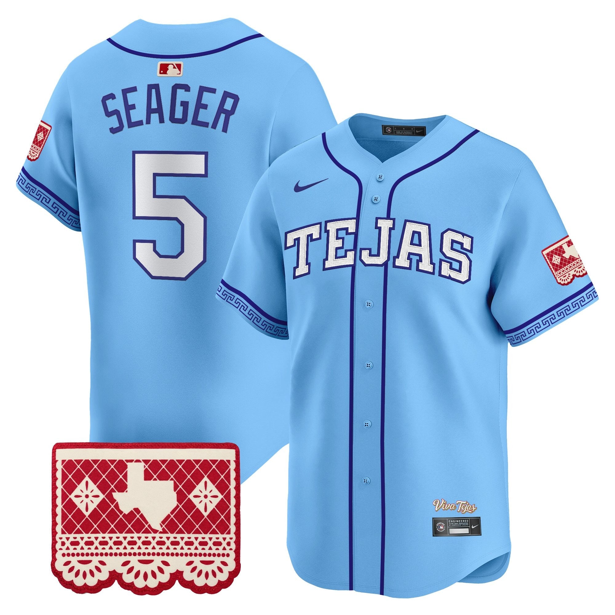 Men's Texas Rangers 2026 City Connect Vapor Premier Limited Jersey - All Stitched