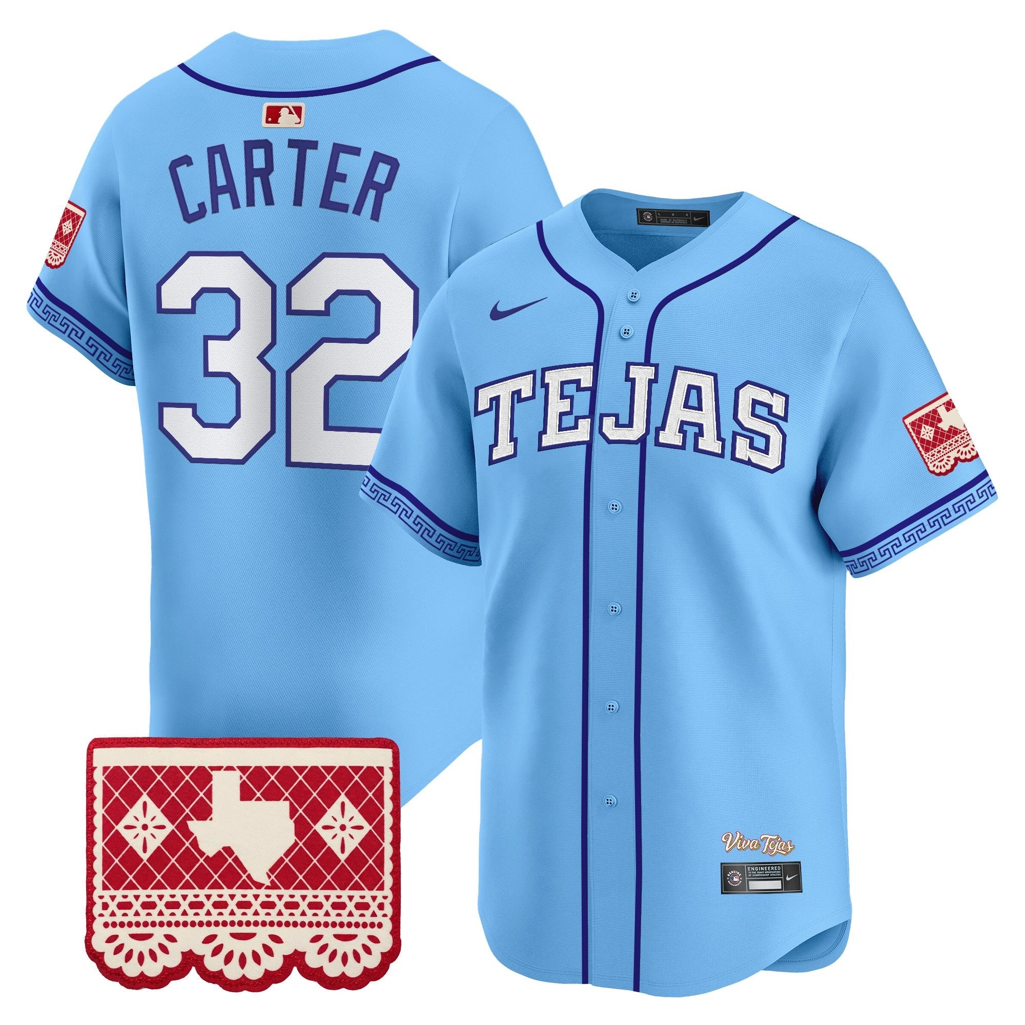 Men's Texas Rangers 2026 City Connect Vapor Premier Limited Jersey - All Stitched