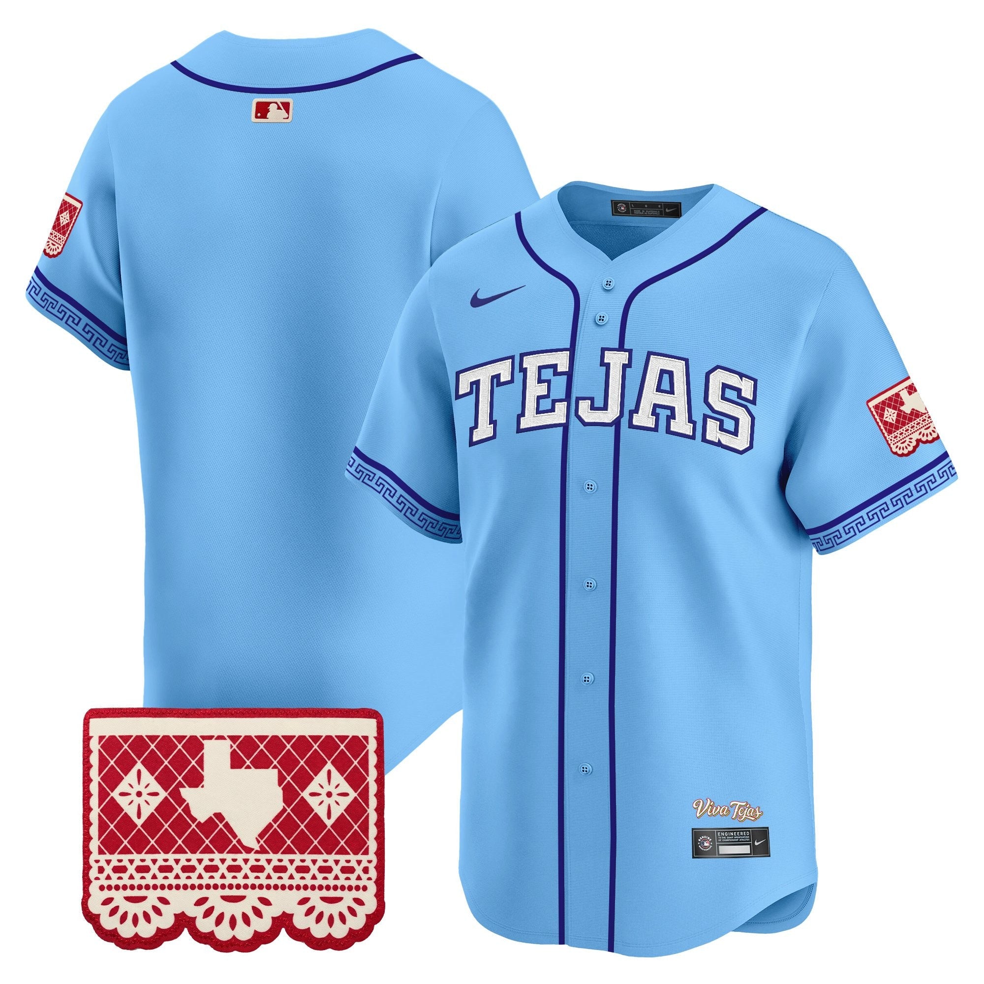 Men's Texas Rangers 2026 City Connect Vapor Premier Limited Jersey - All Stitched