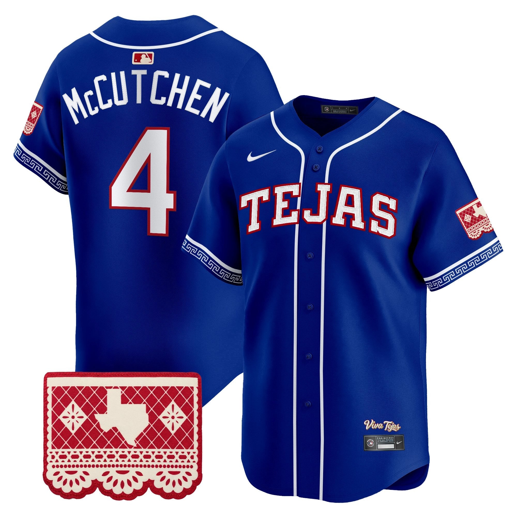 Men's Texas Rangers 2026 City Connect Vapor Premier Limited Jersey - All Stitched
