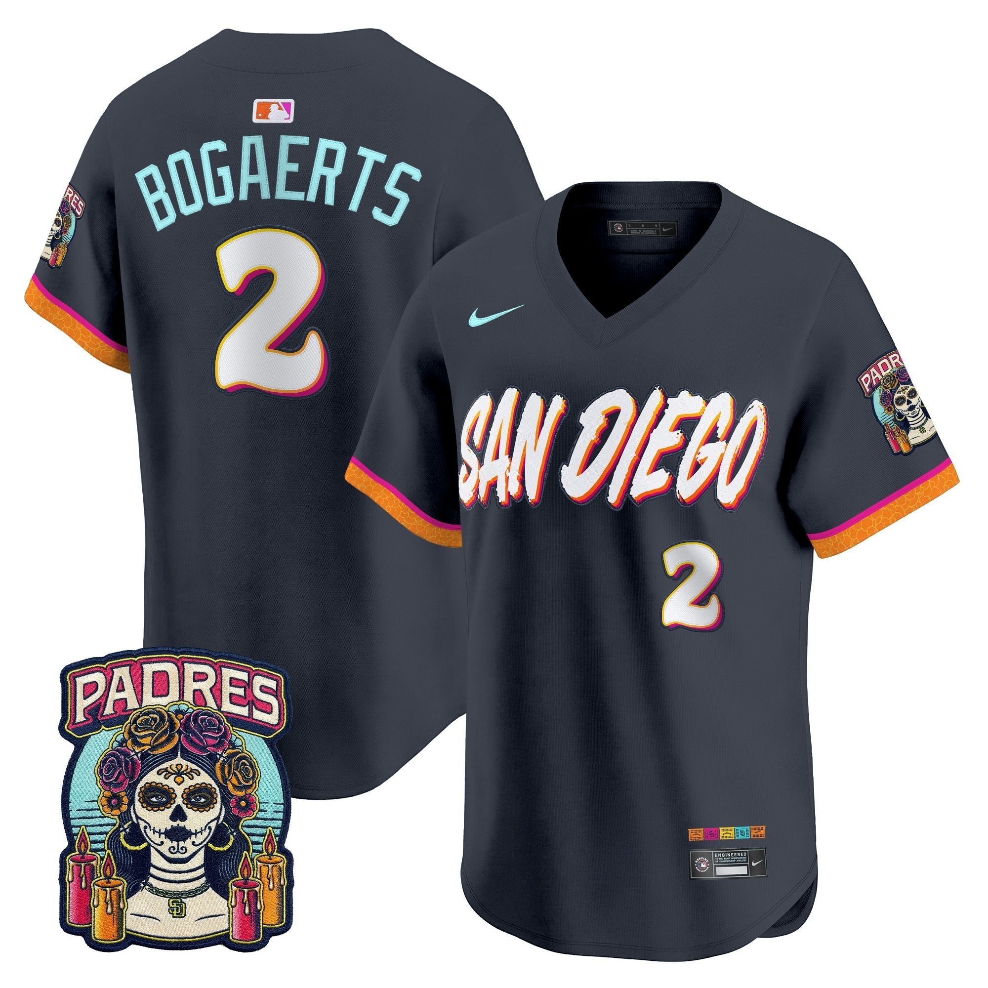 San Diego Padres 2026 City Connect Vapor Premier Limited Jersey V2 - All Stitched