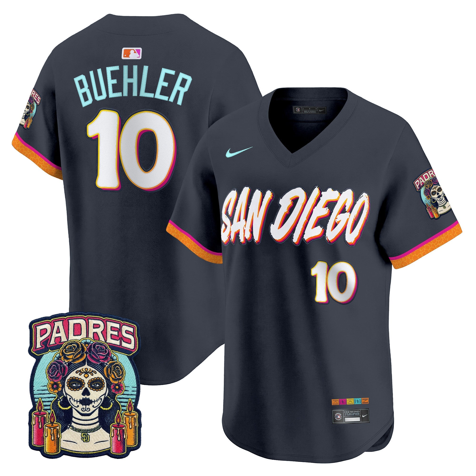 San Diego Padres 2026 City Connect Vapor Premier Limited Jersey V2 - All Stitched
