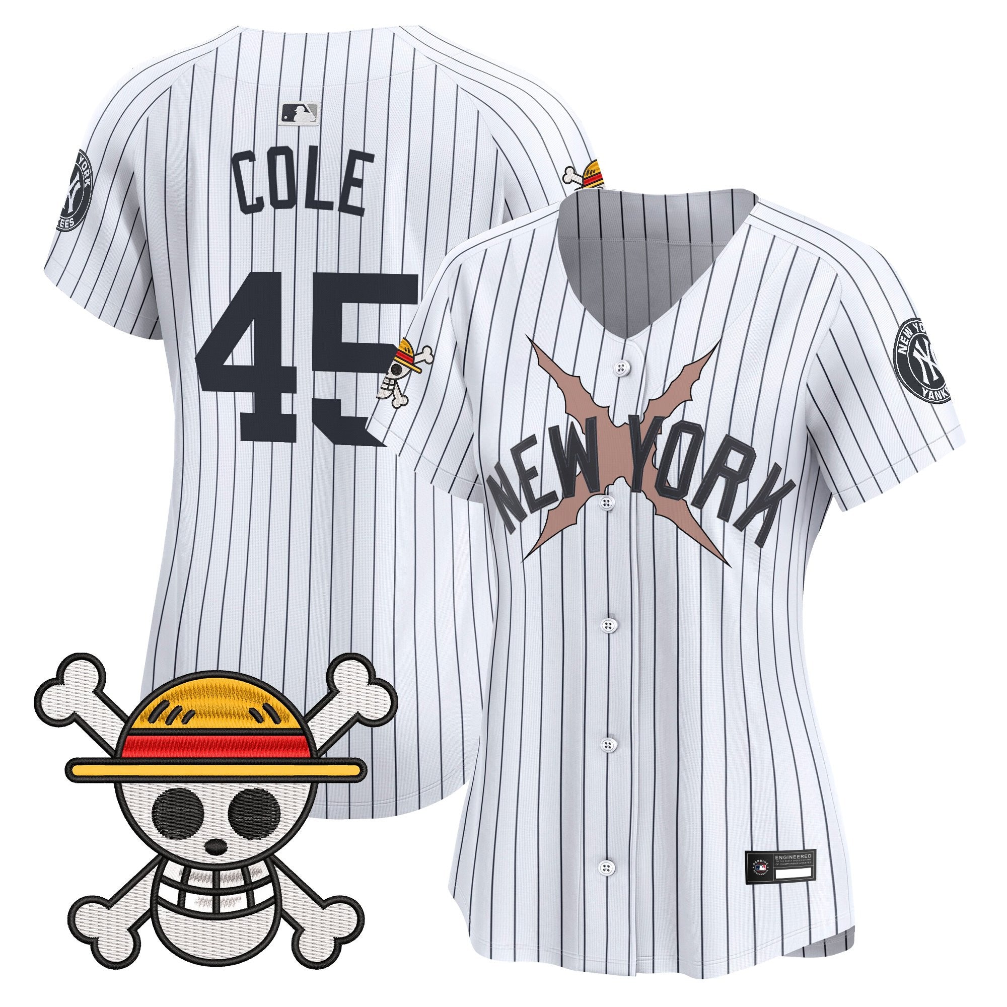 Women's New York Yankees x One Piece Vapor Premier Limited Jersey - Stitched