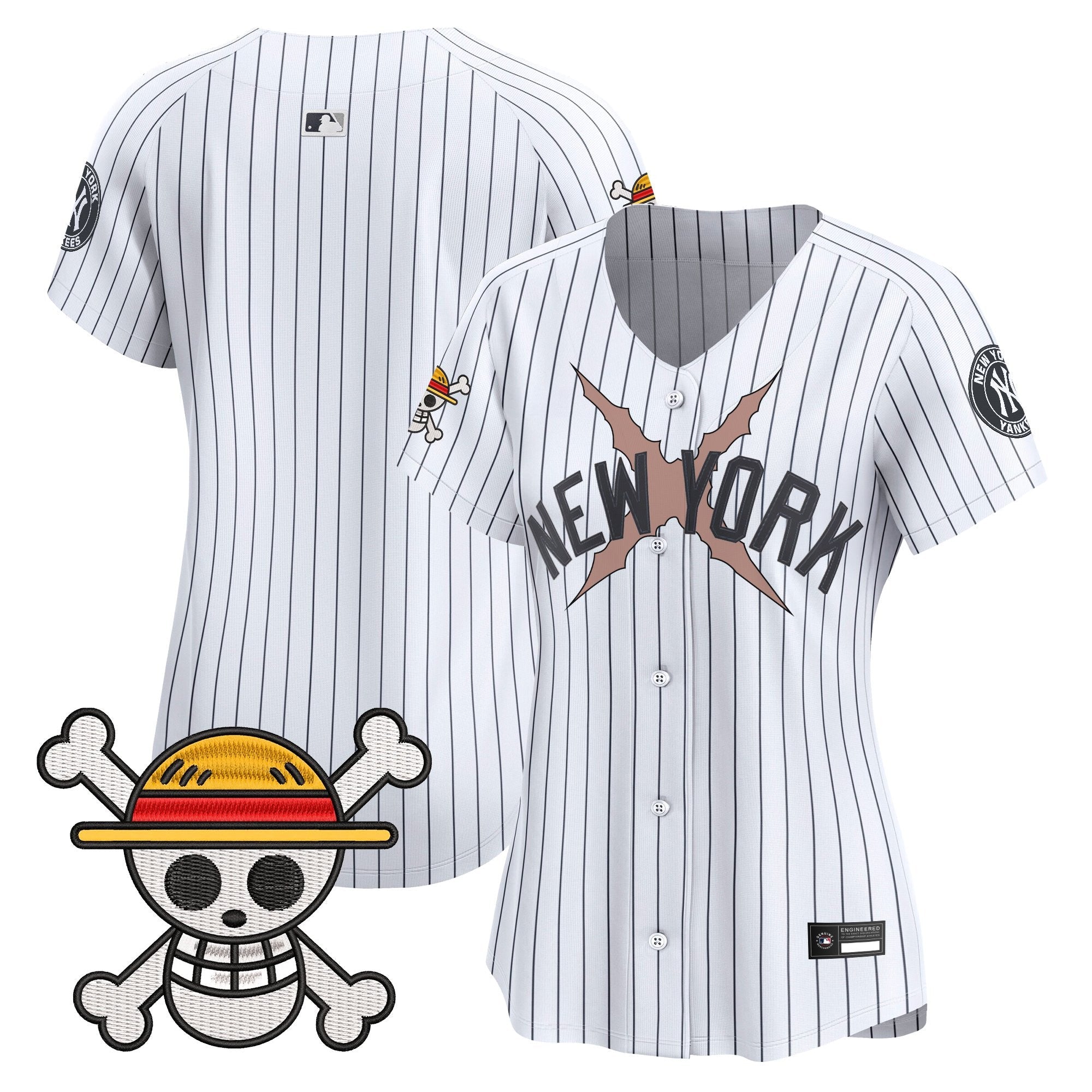 Women's New York Yankees x One Piece Vapor Premier Limited Jersey - Stitched
