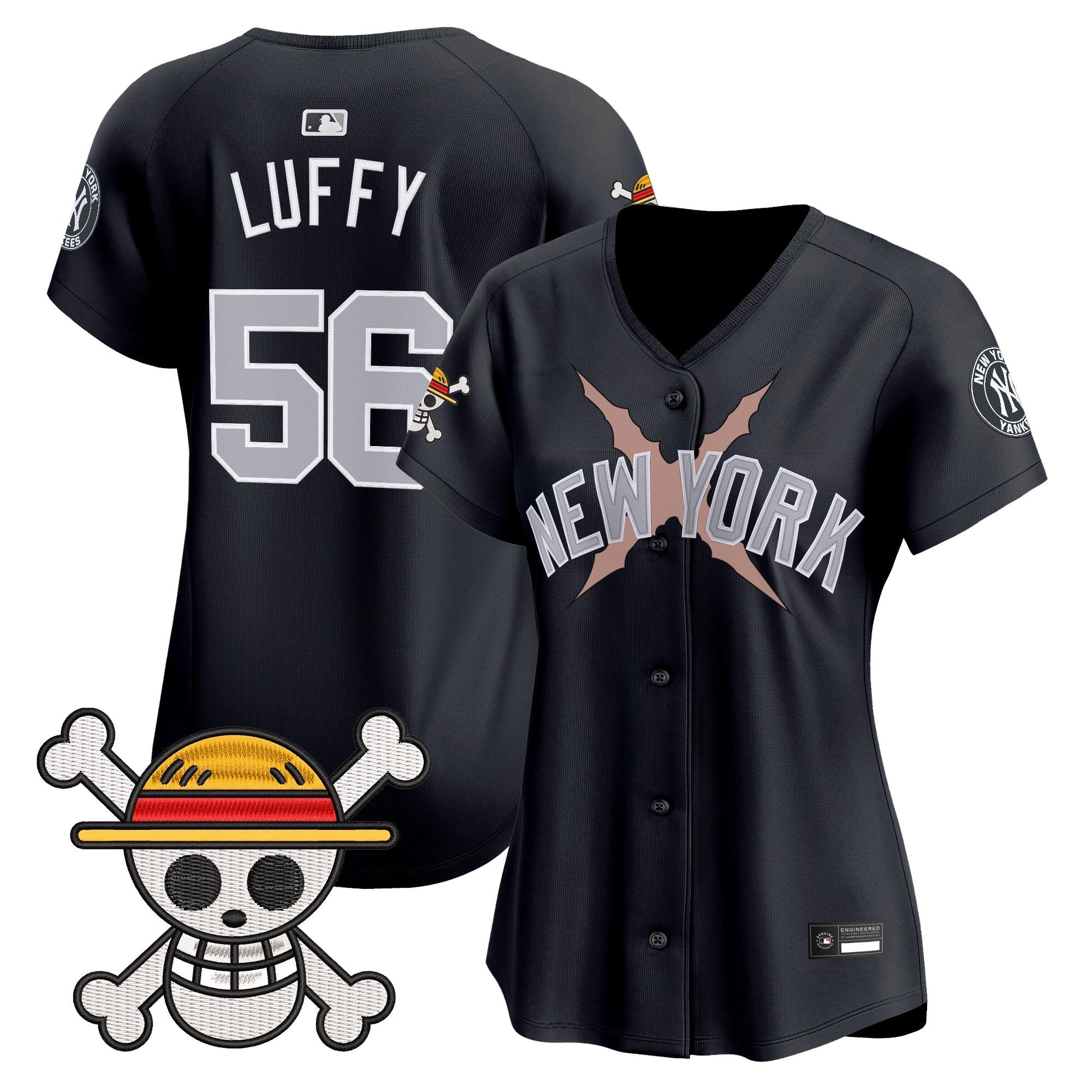 Women's New York Yankees x One Piece Vapor Premier Limited Jersey - Stitched