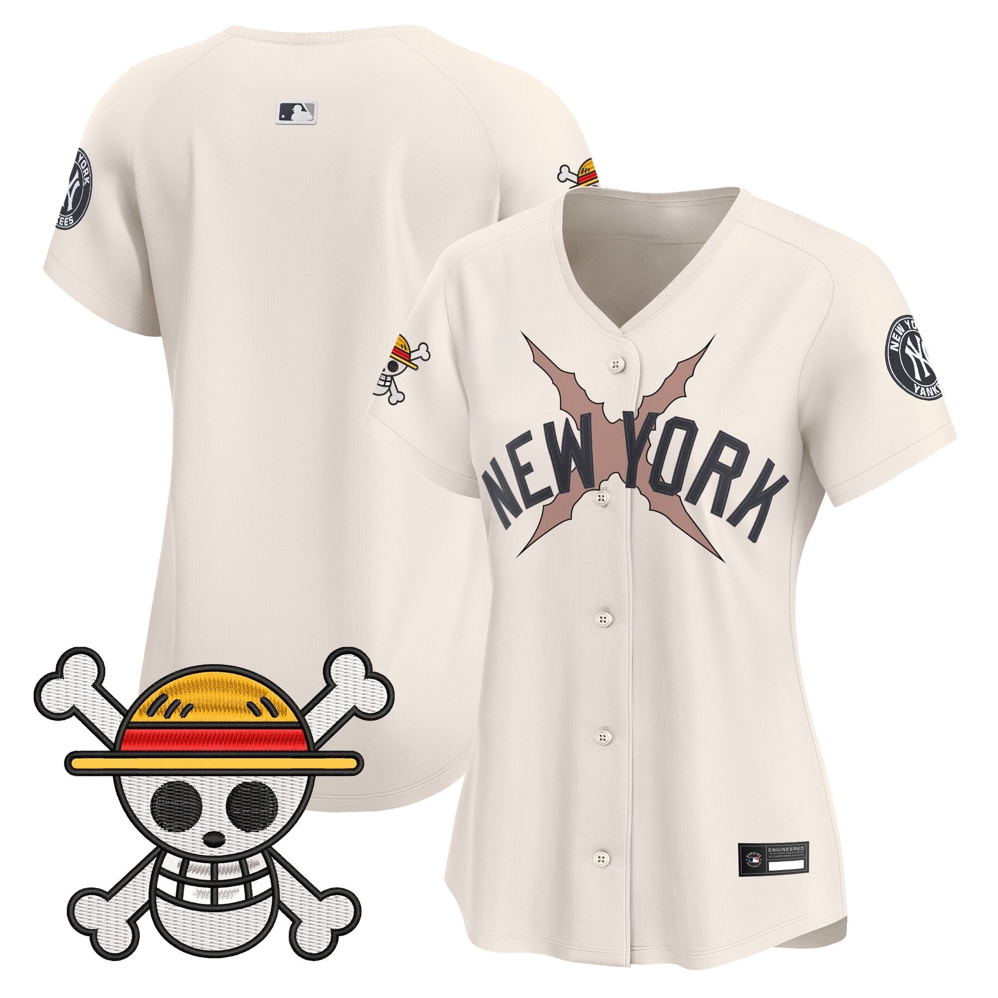 Women's New York Yankees x One Piece Vapor Premier Limited Jersey - Stitched