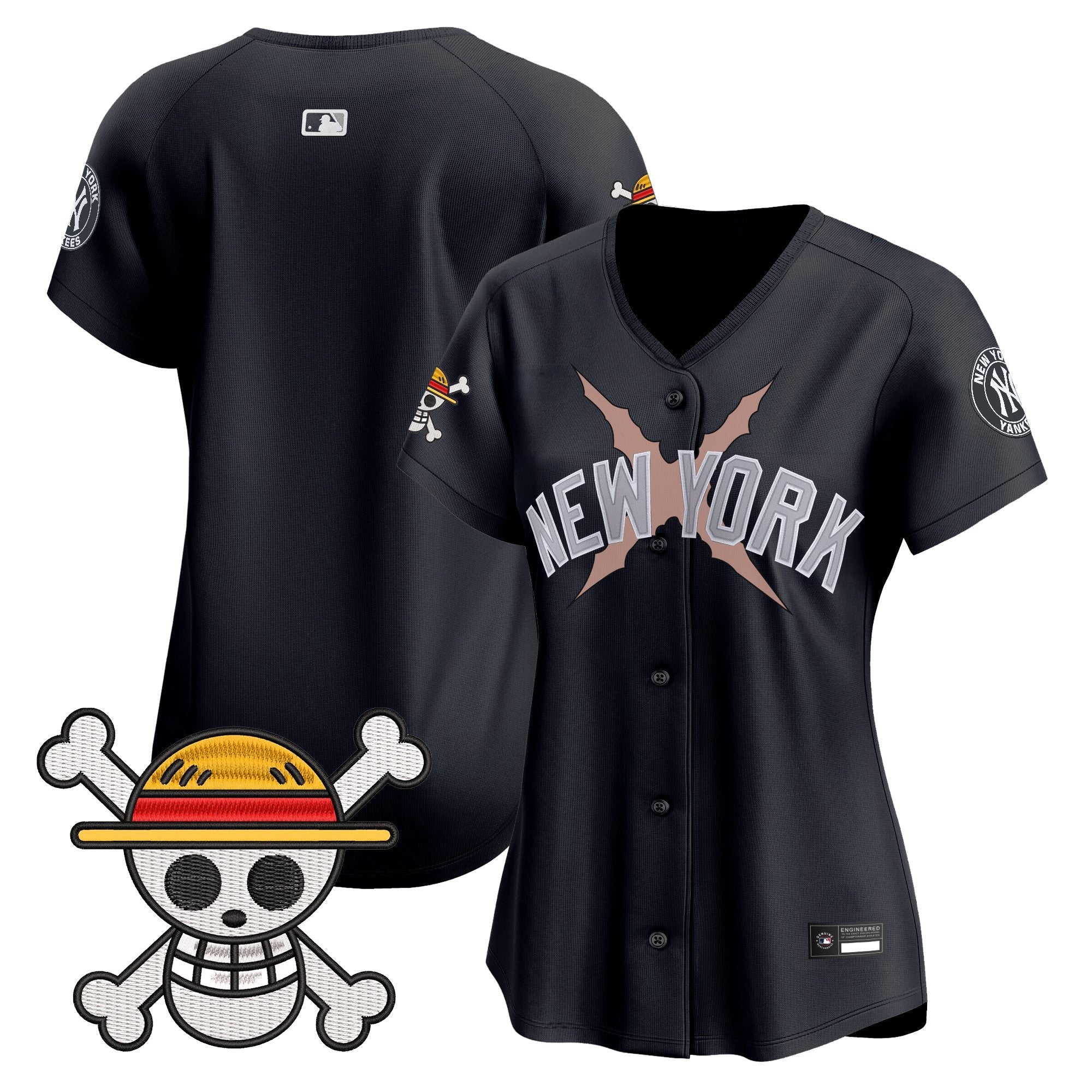 Women's New York Yankees x One Piece Vapor Premier Limited Jersey - Stitched