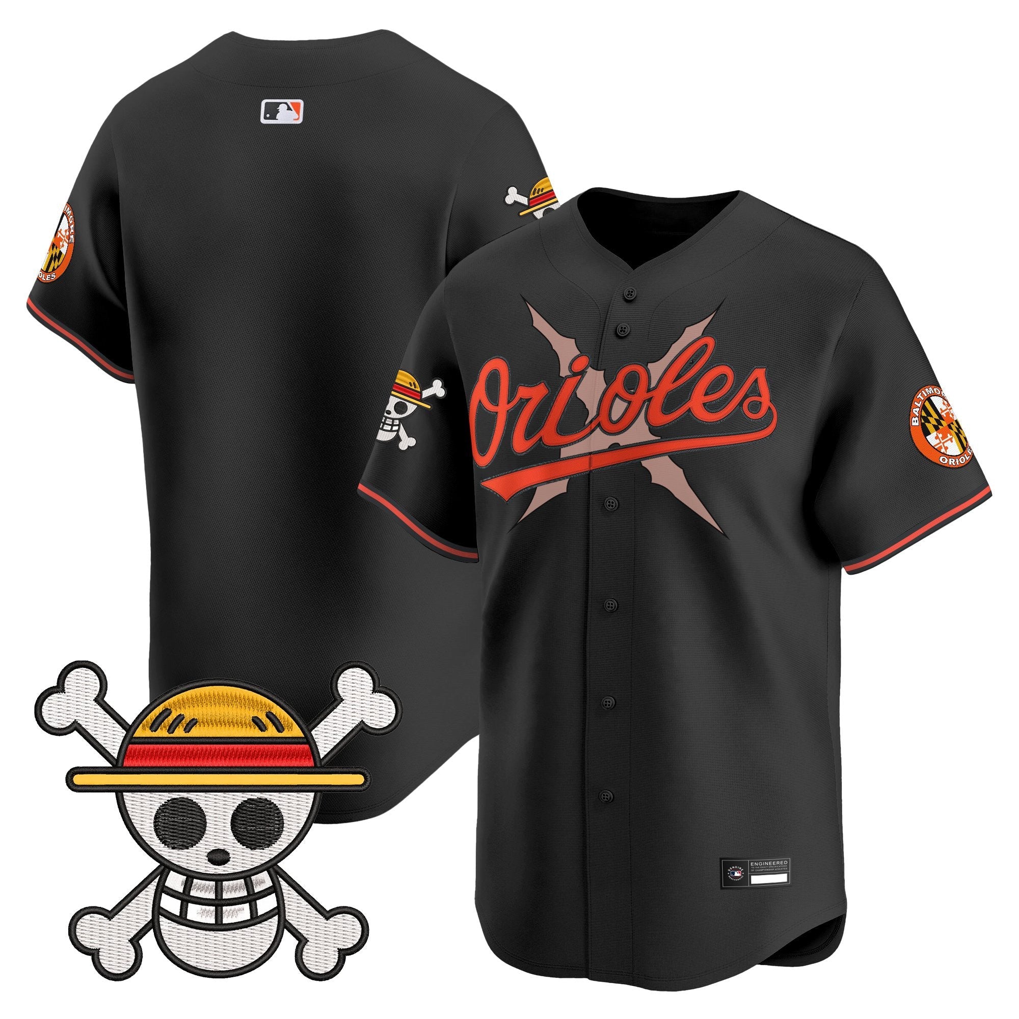 Men's Baltimore Orioles x One Piece Vapor Premier Limited Jersey - Stitched