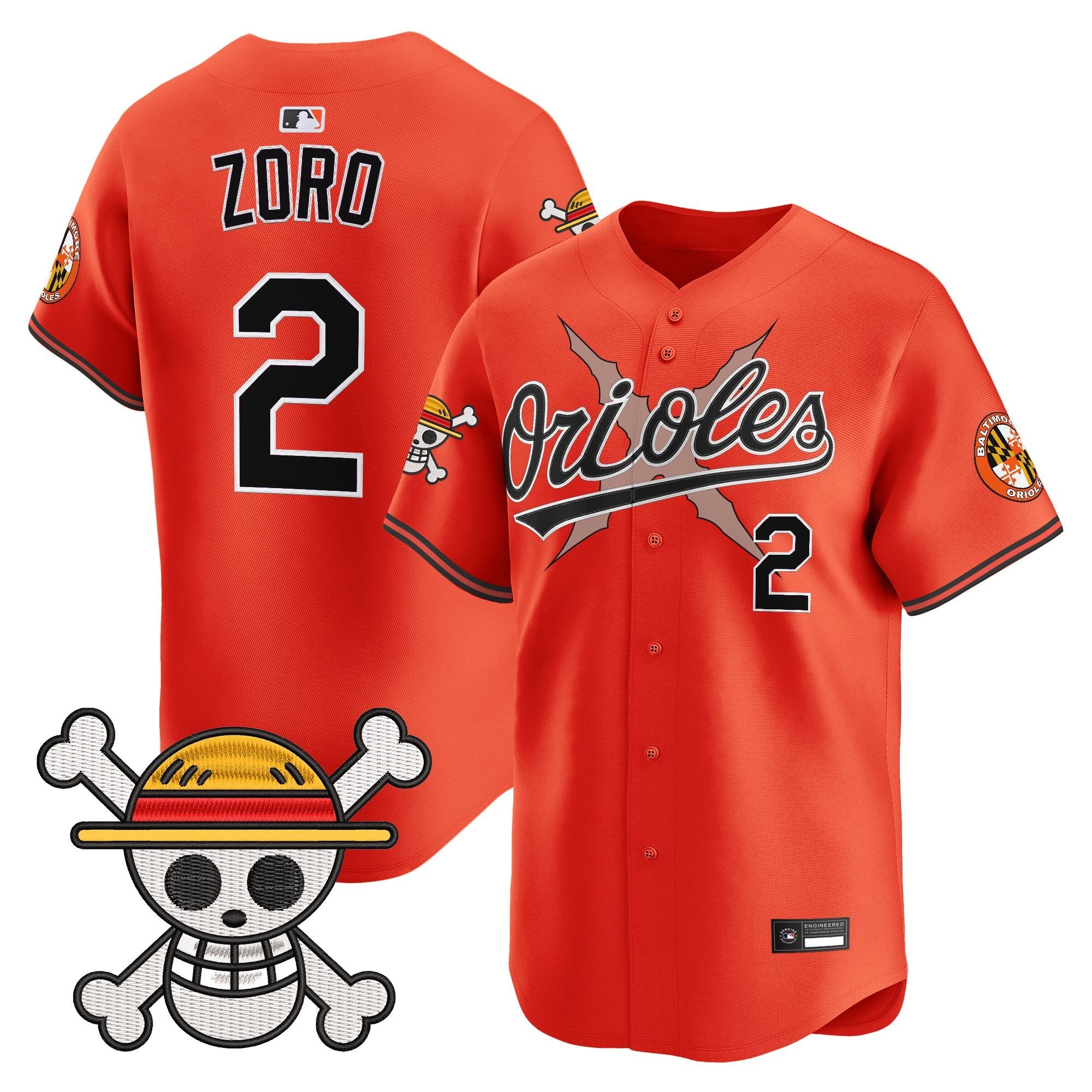 Men's Baltimore Orioles x One Piece Vapor Premier Limited Jersey - Stitched