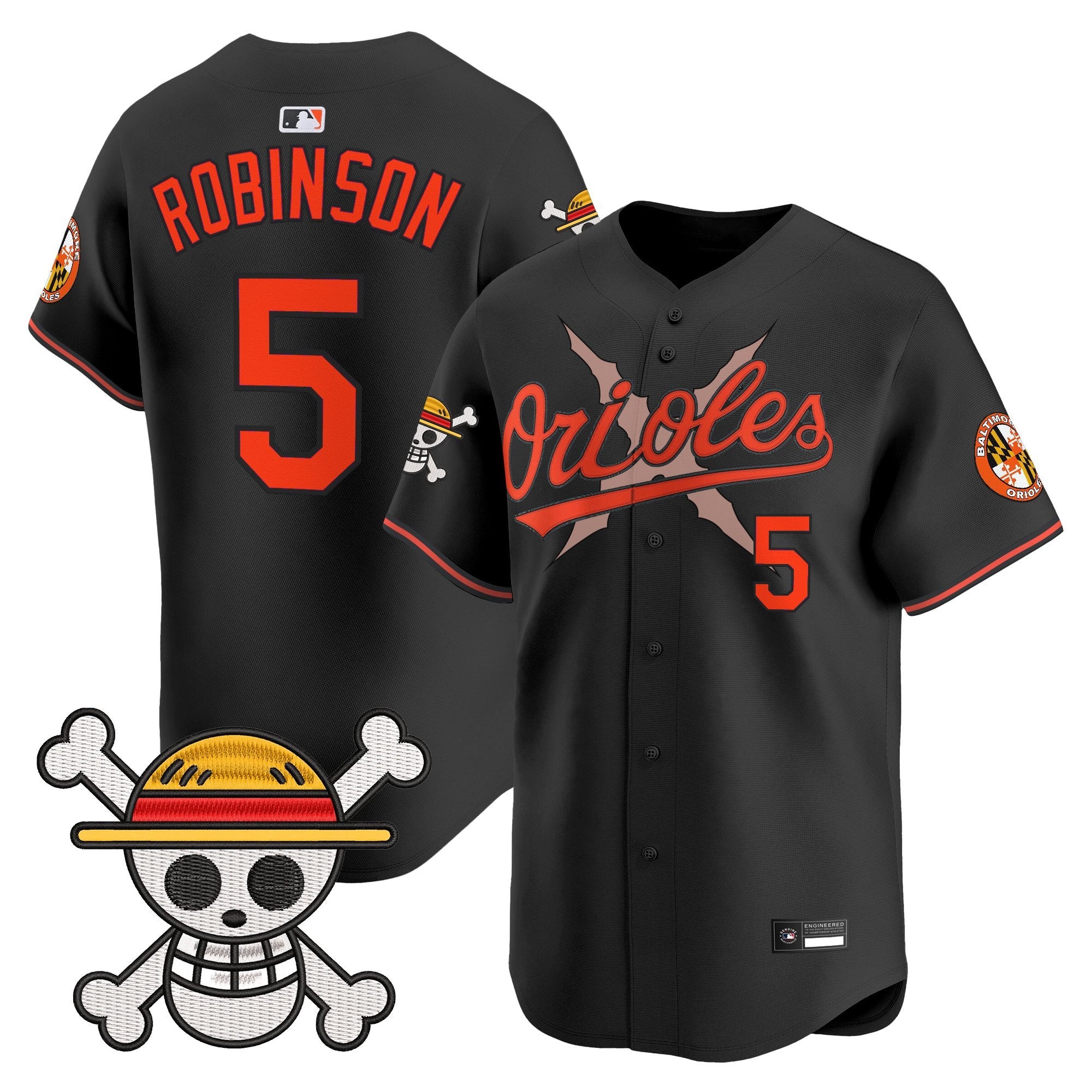 Men's Baltimore Orioles x One Piece Vapor Premier Limited Jersey - Stitched