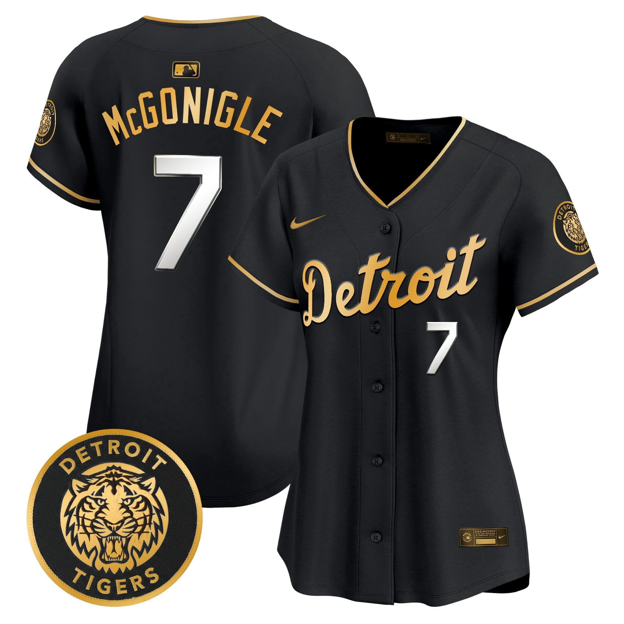Women's Detroit Tigers 2026 Alternate Vapor Premier Limited Jersey - All Stitched