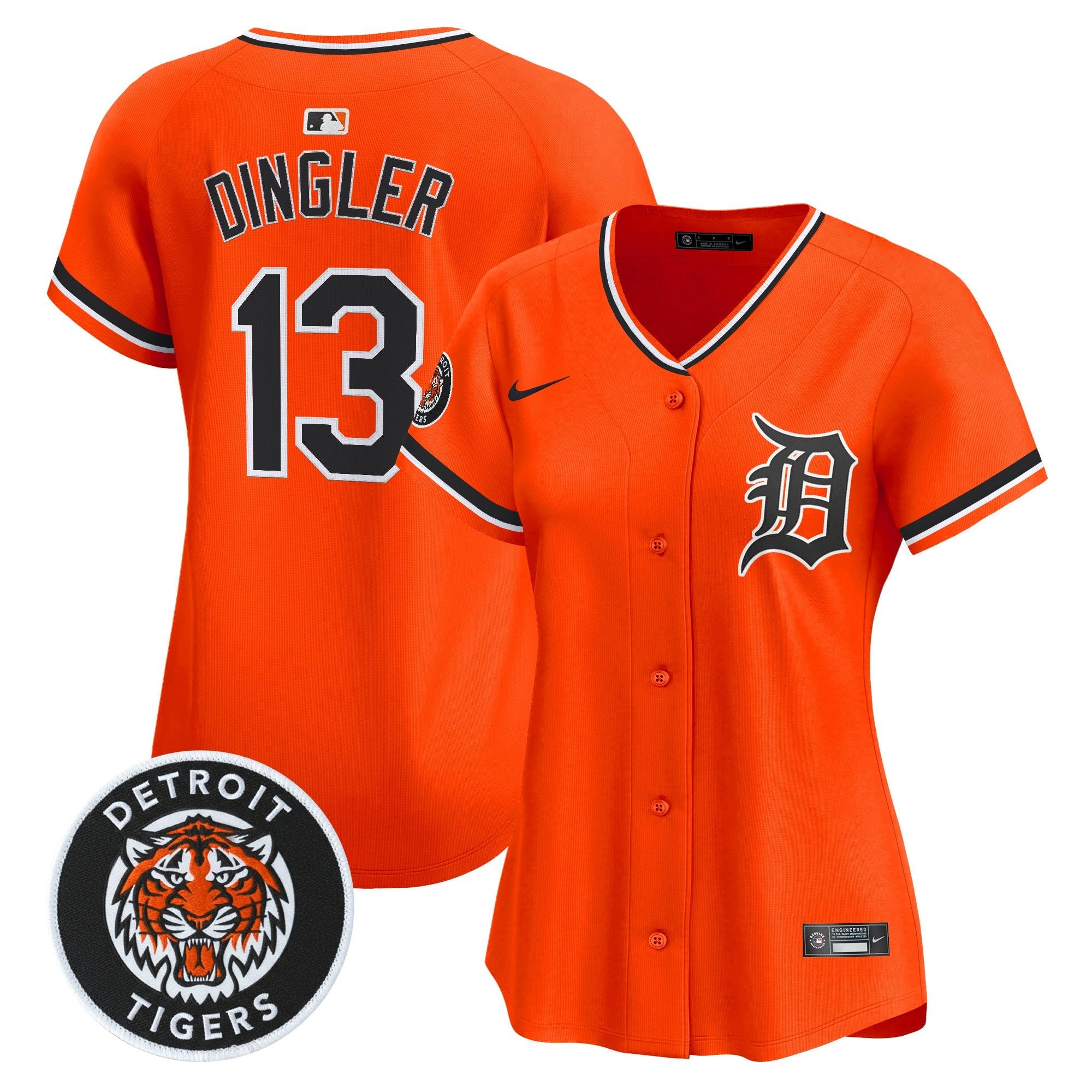 Women's Detroit Tigers 2026 Alternate Vapor Premier Limited Jersey - All Stitched