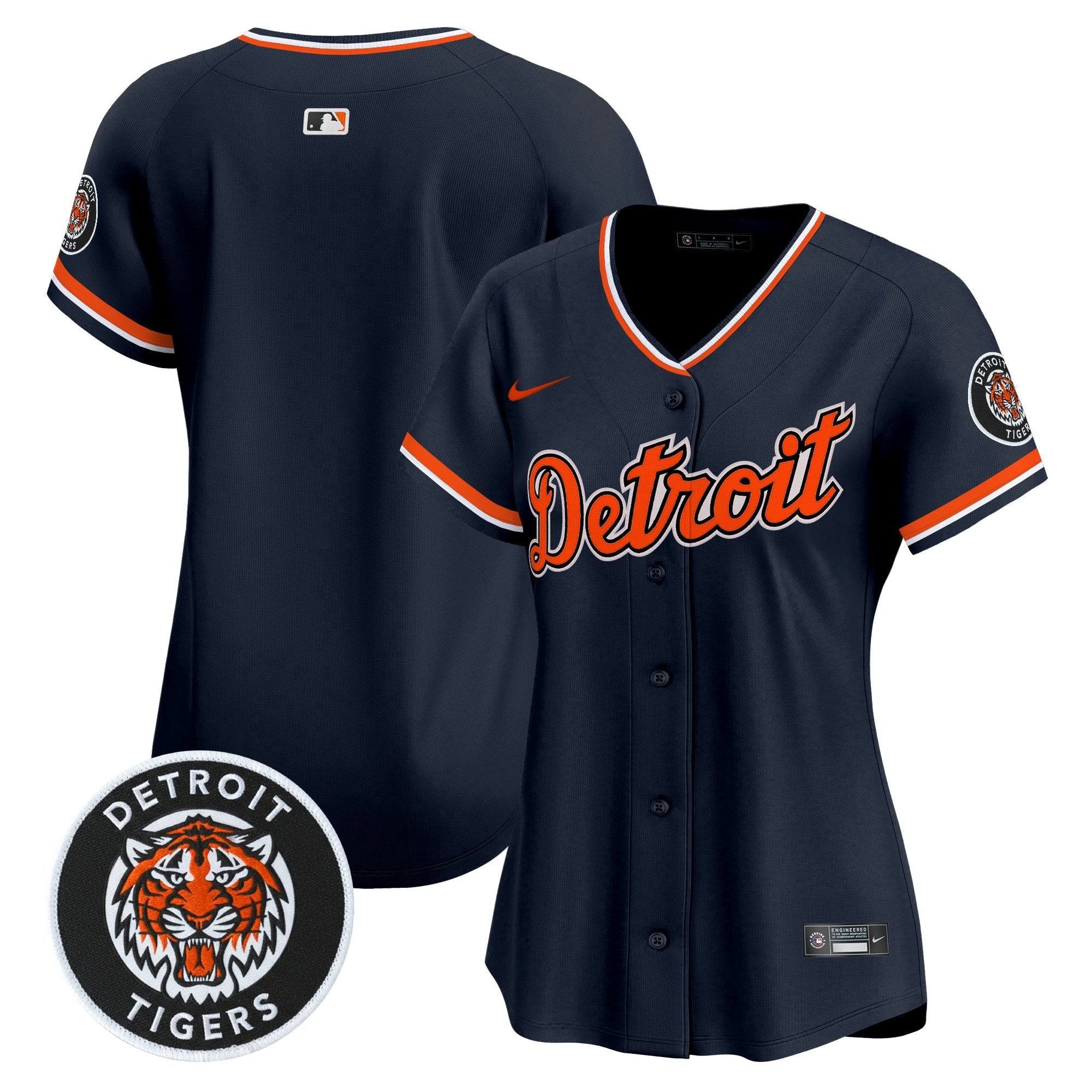 Women's Detroit Tigers 2026 Alternate Vapor Premier Limited Jersey - All Stitched