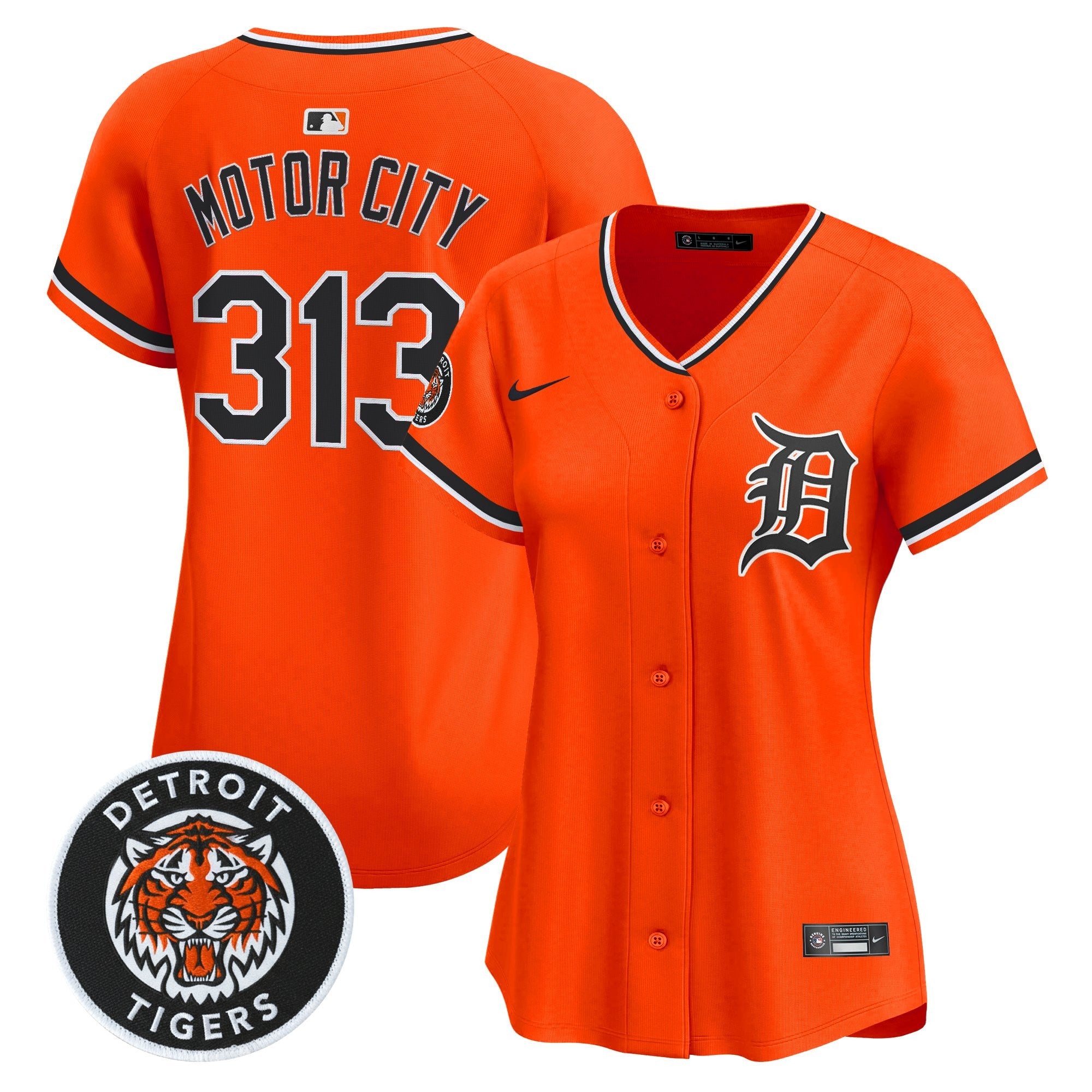 Women's Detroit Tigers 2026 Alternate Vapor Premier Limited Jersey - All Stitched